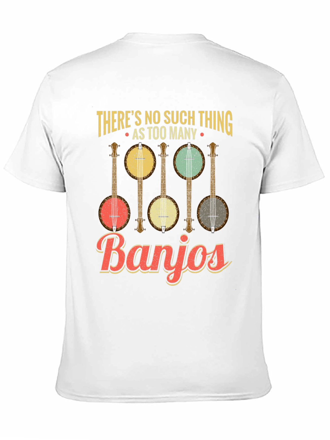 Banjo Lover T-Shirt: Too Many Banjos Funny Music Tee