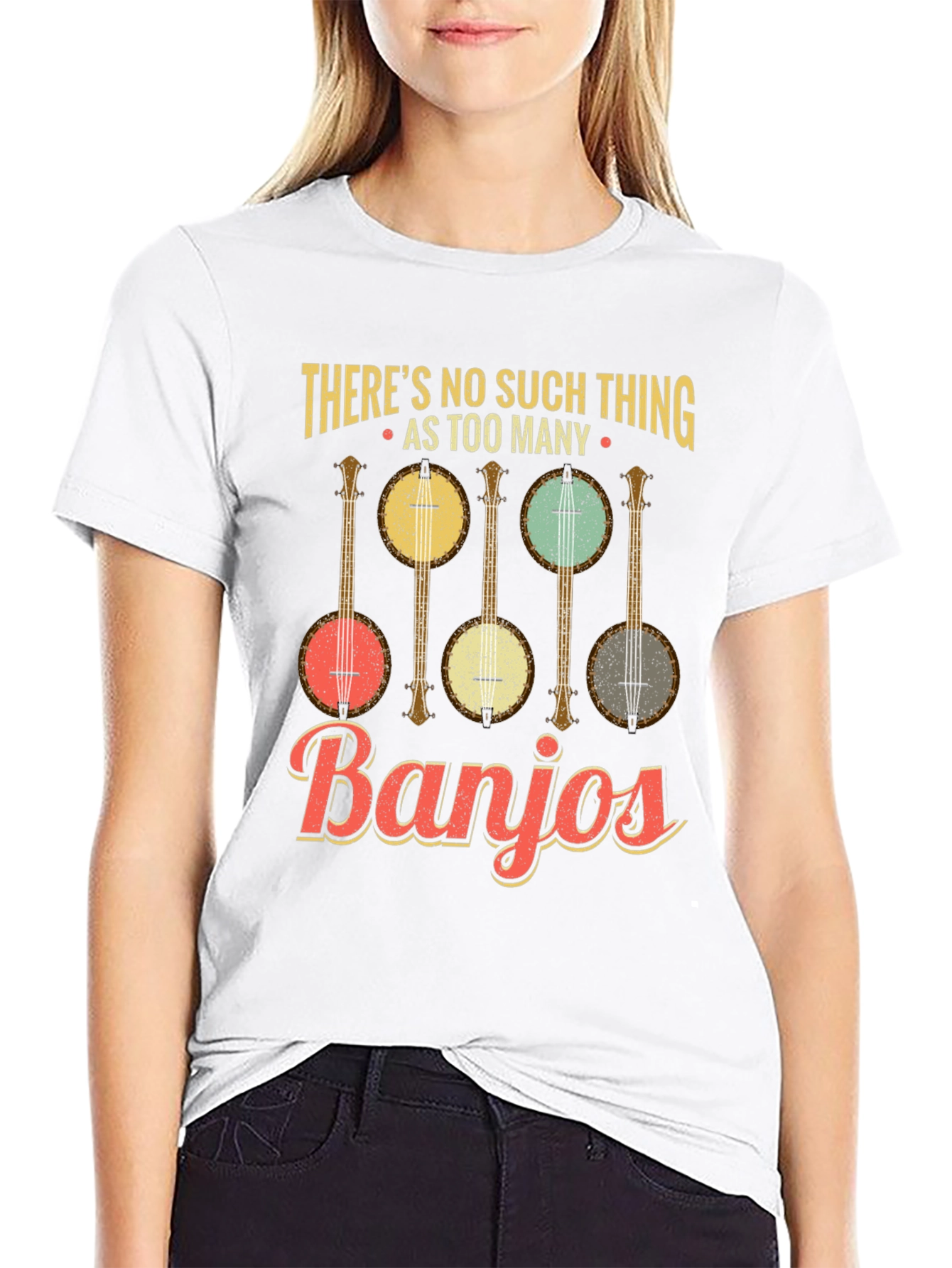Banjo Lover T-Shirt: Too Many Banjos Funny Music Tee