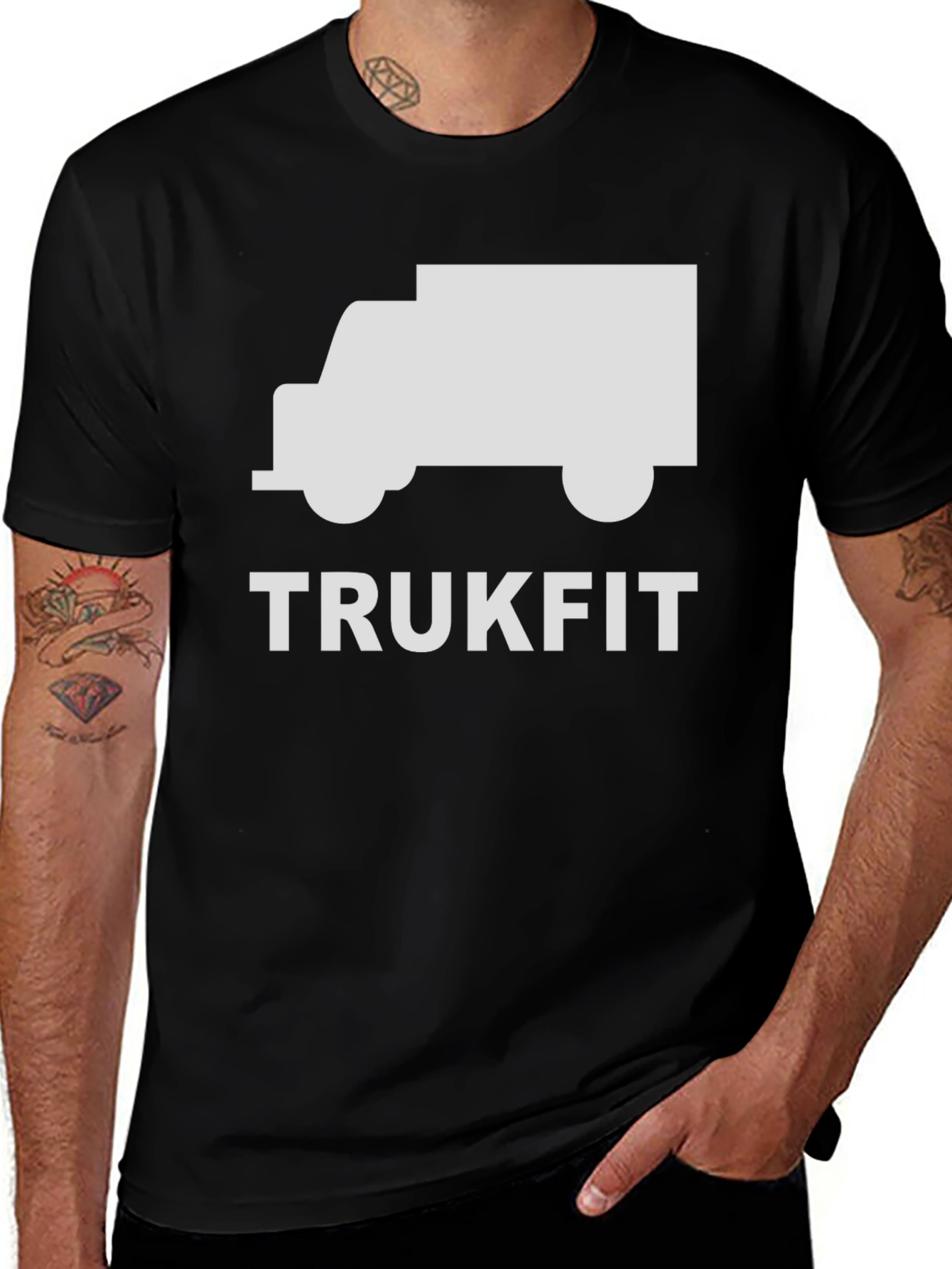 TRUKFIT Mens Graphic T-Shirt - Black