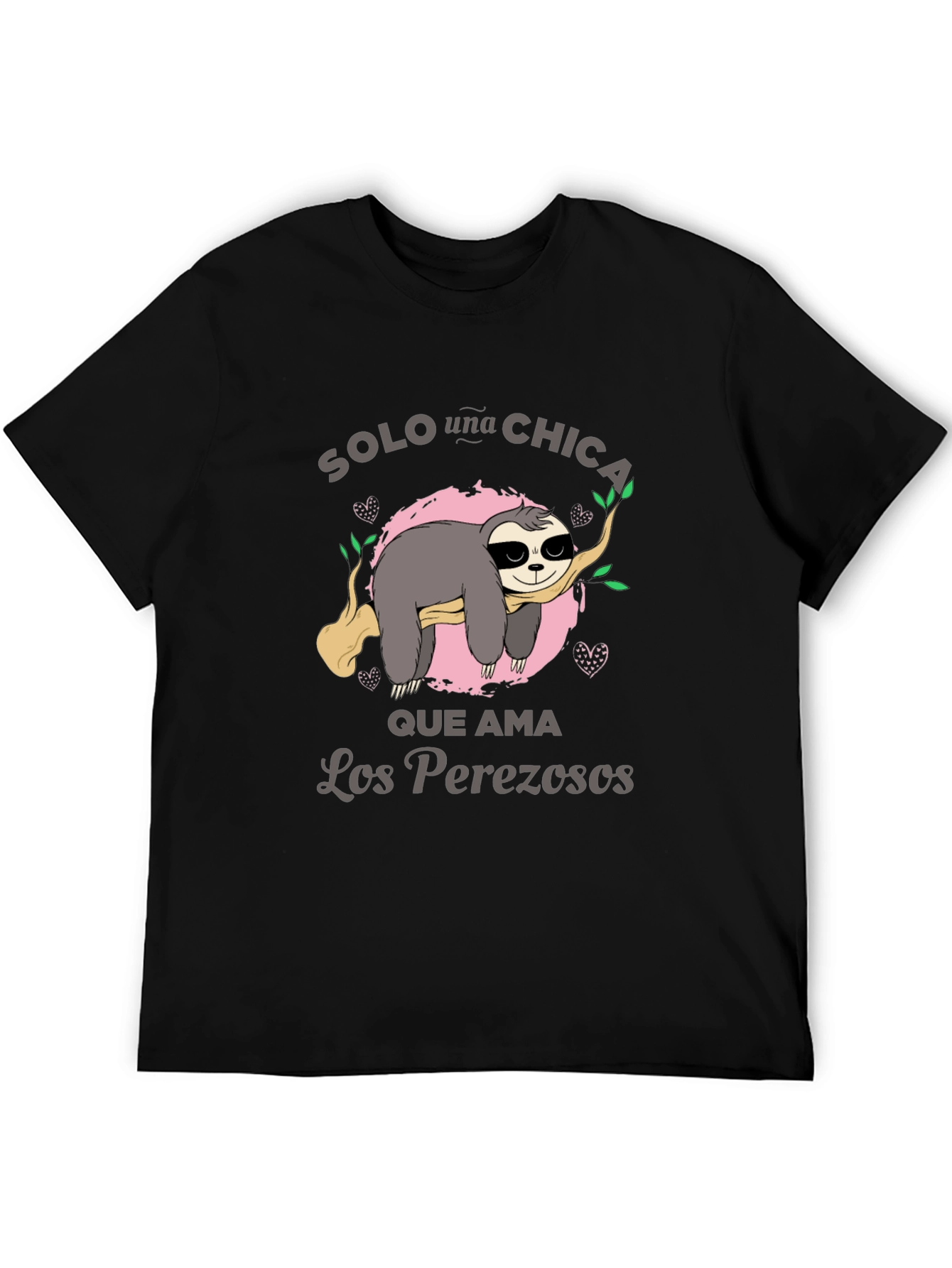 Sloth Lover Tee - Solo una Chica T-Shirt