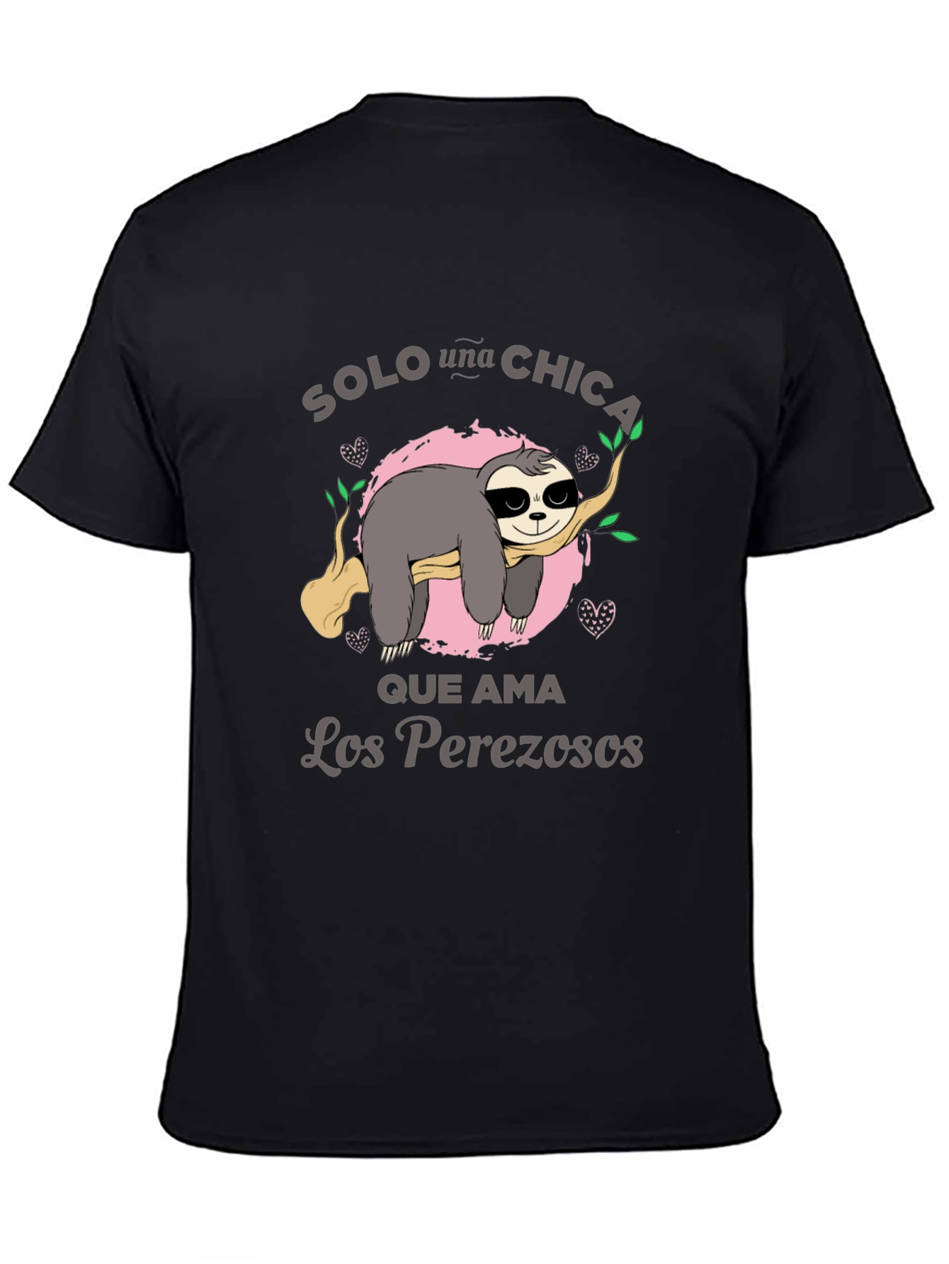 Sloth Lover Tee - Solo una Chica T-Shirt