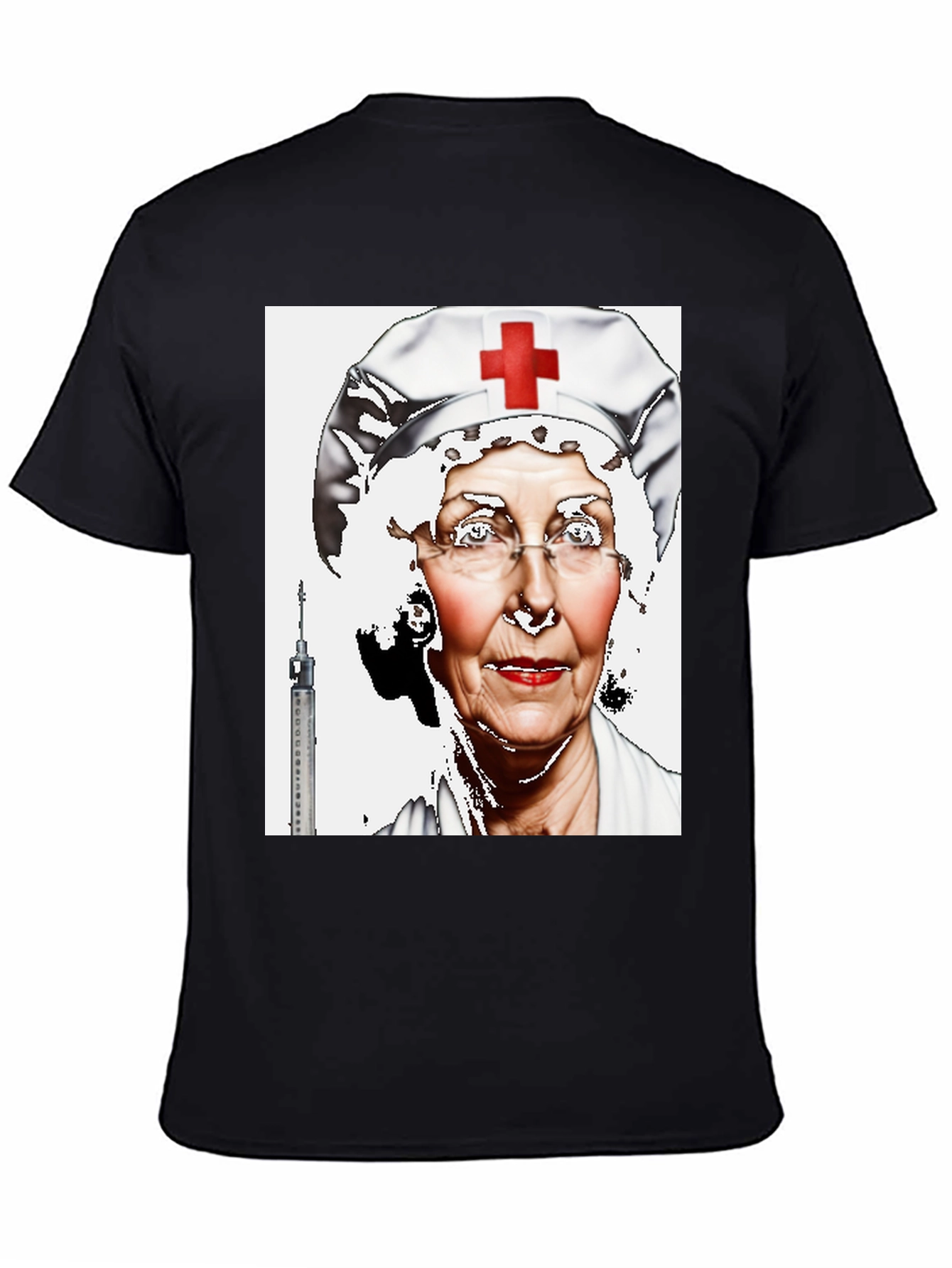 Nurse Graphic T-Shirt - Spooky Humor Tee