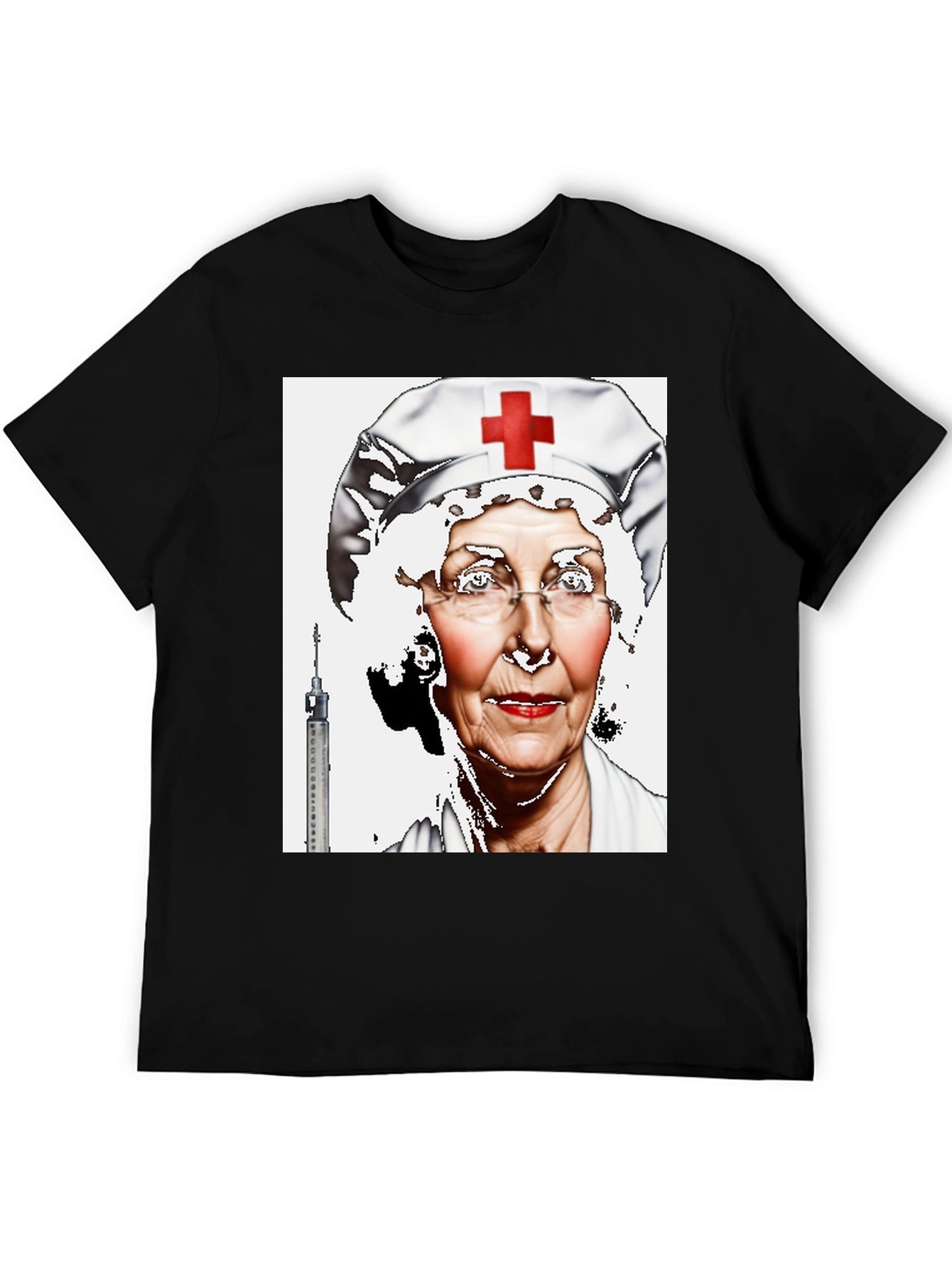 Nurse Graphic T-Shirt - Spooky Humor Tee