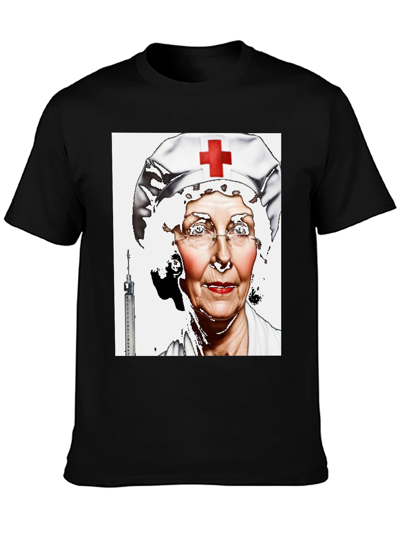 Nurse Graphic T-Shirt - Spooky Humor Tee