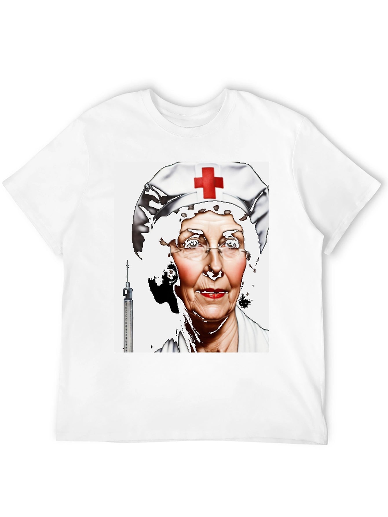 Nurse Graphic T-Shirt - Spooky Humor Tee