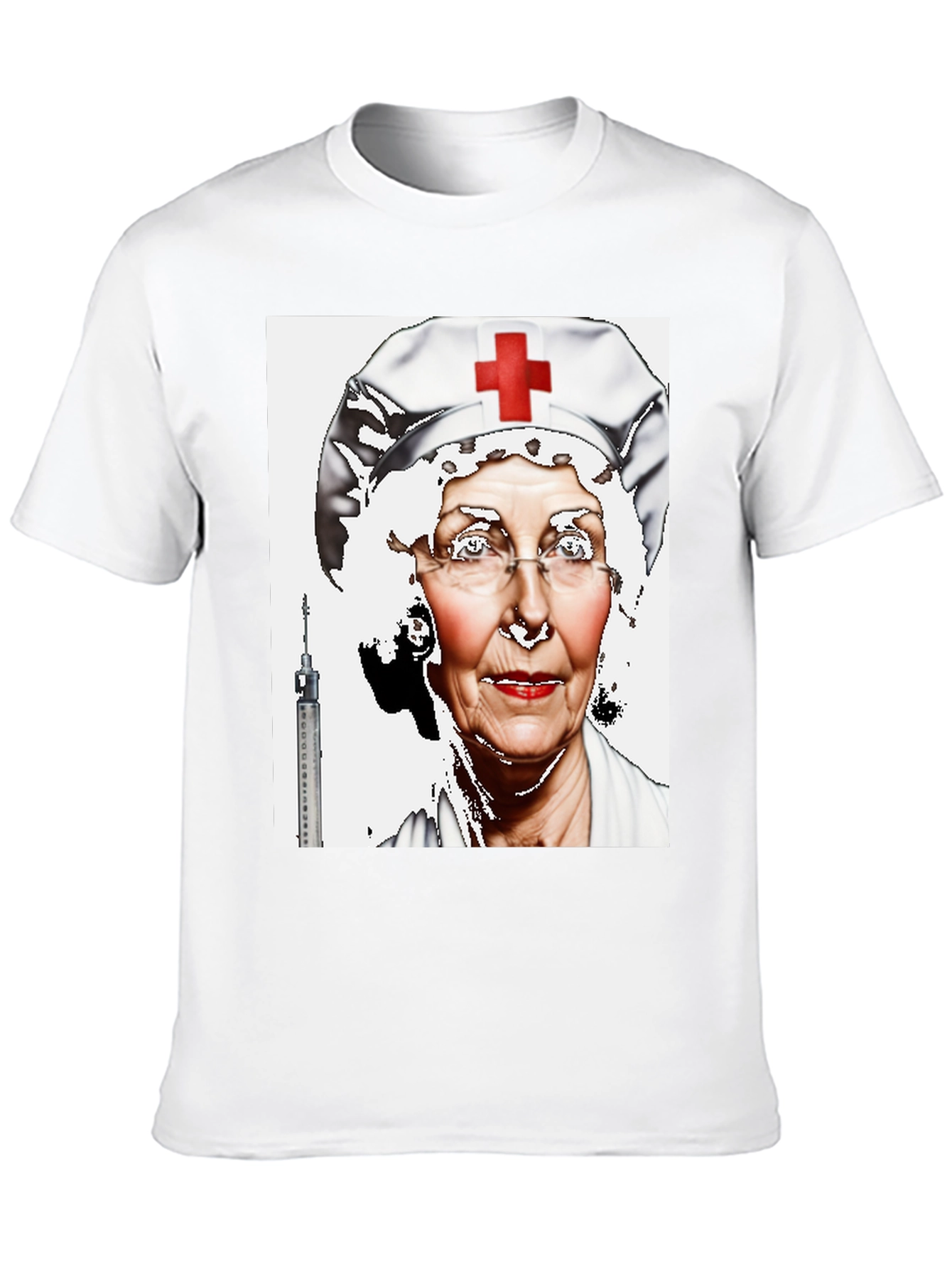Nurse Graphic T-Shirt - Spooky Humor Tee