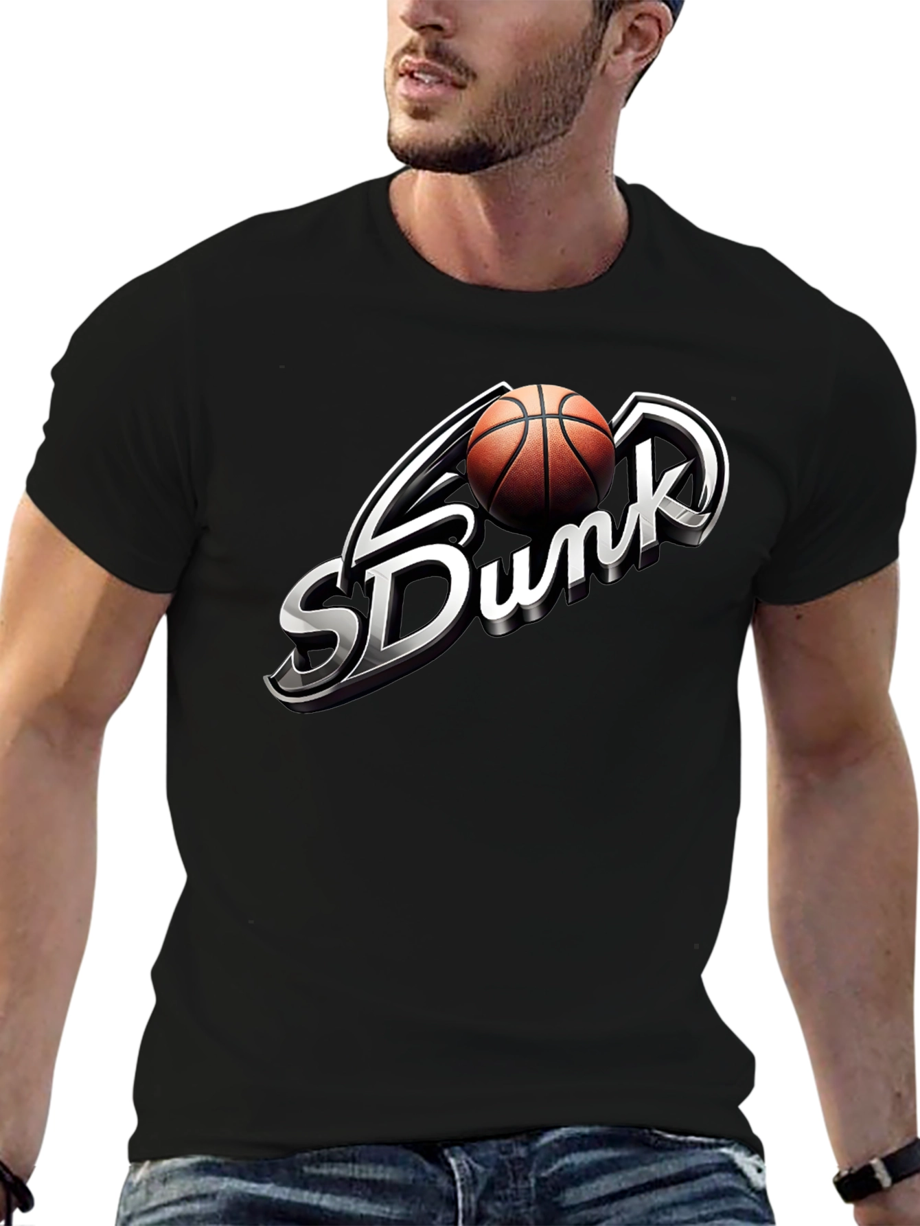 SDunk Basketball T-Shirt - Premium Cotton Blend