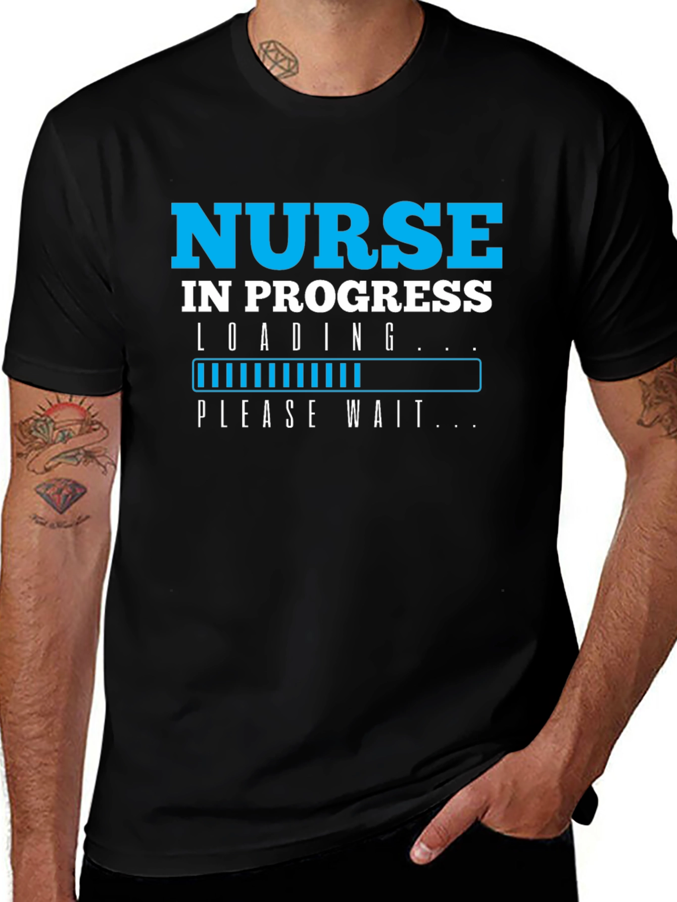 Nurse in Progress T-Shirt - Funny Future Nurse Tee
