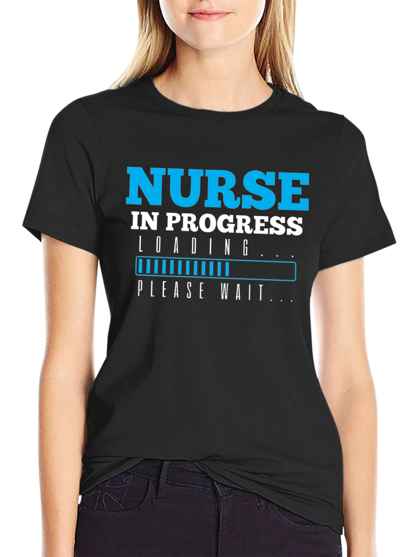 Nurse in Progress T-Shirt - Funny Future Nurse Tee