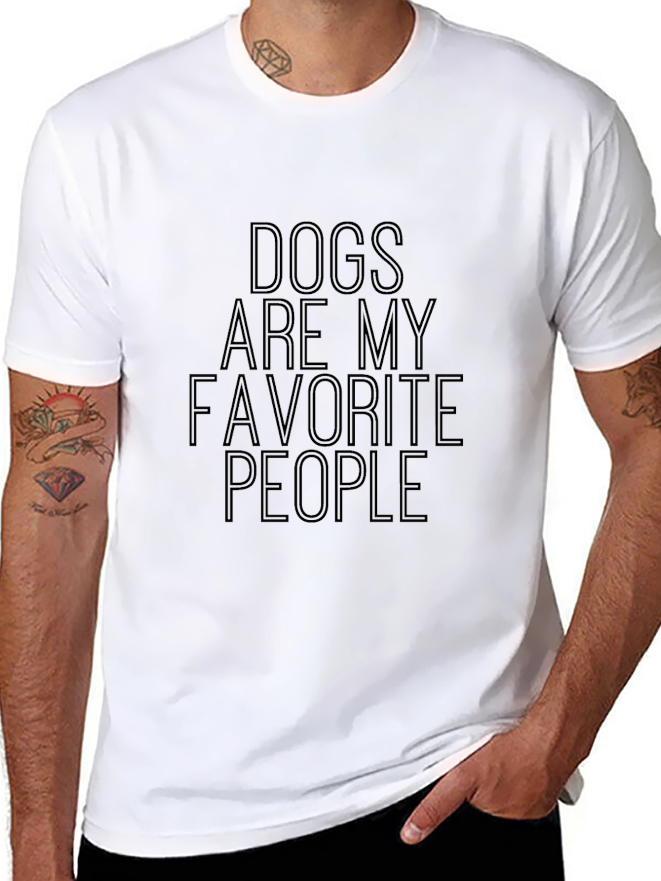 Dogs Are My Favorite People T-Shirt