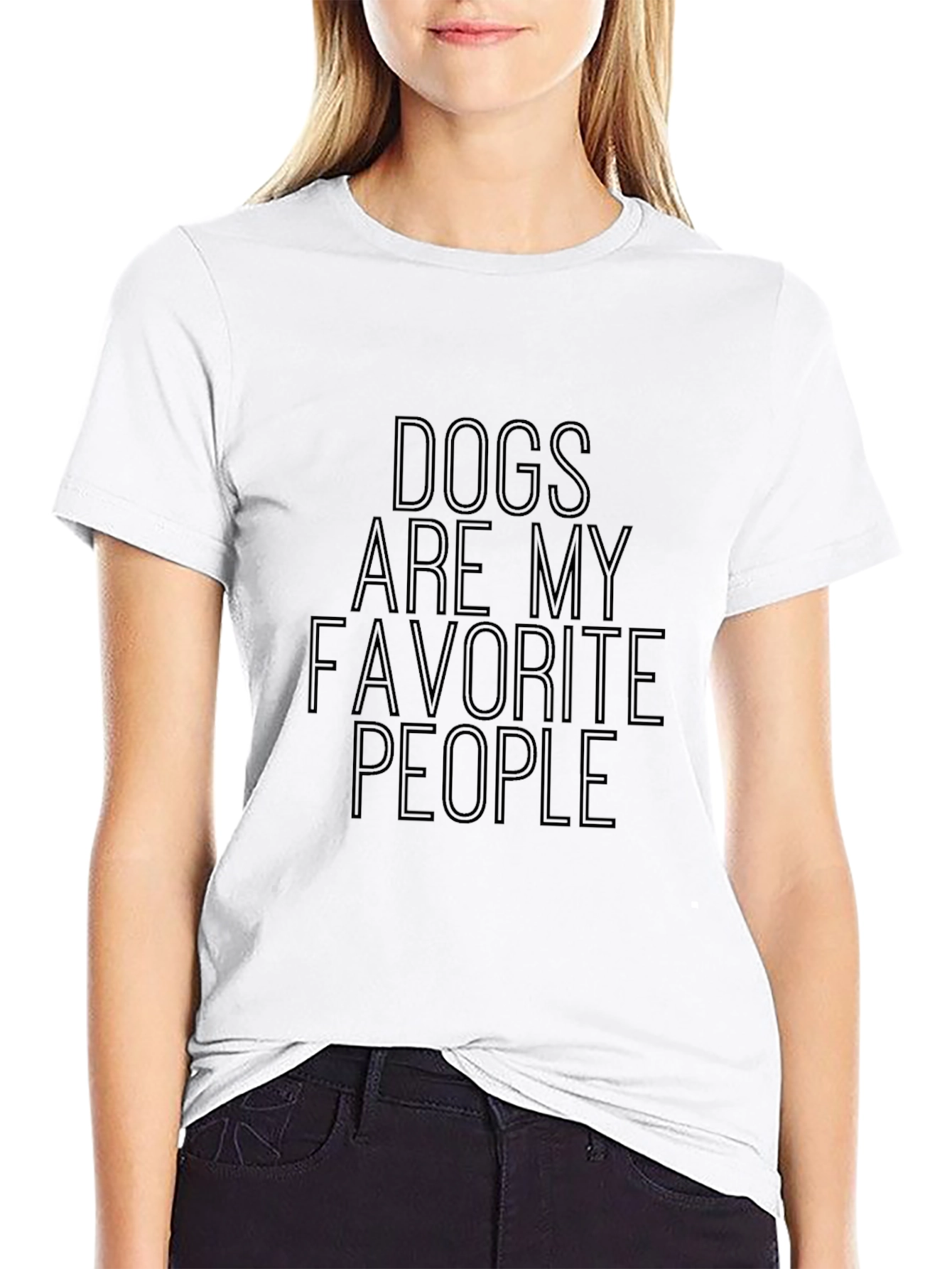 Dogs Are My Favorite People T-Shirt