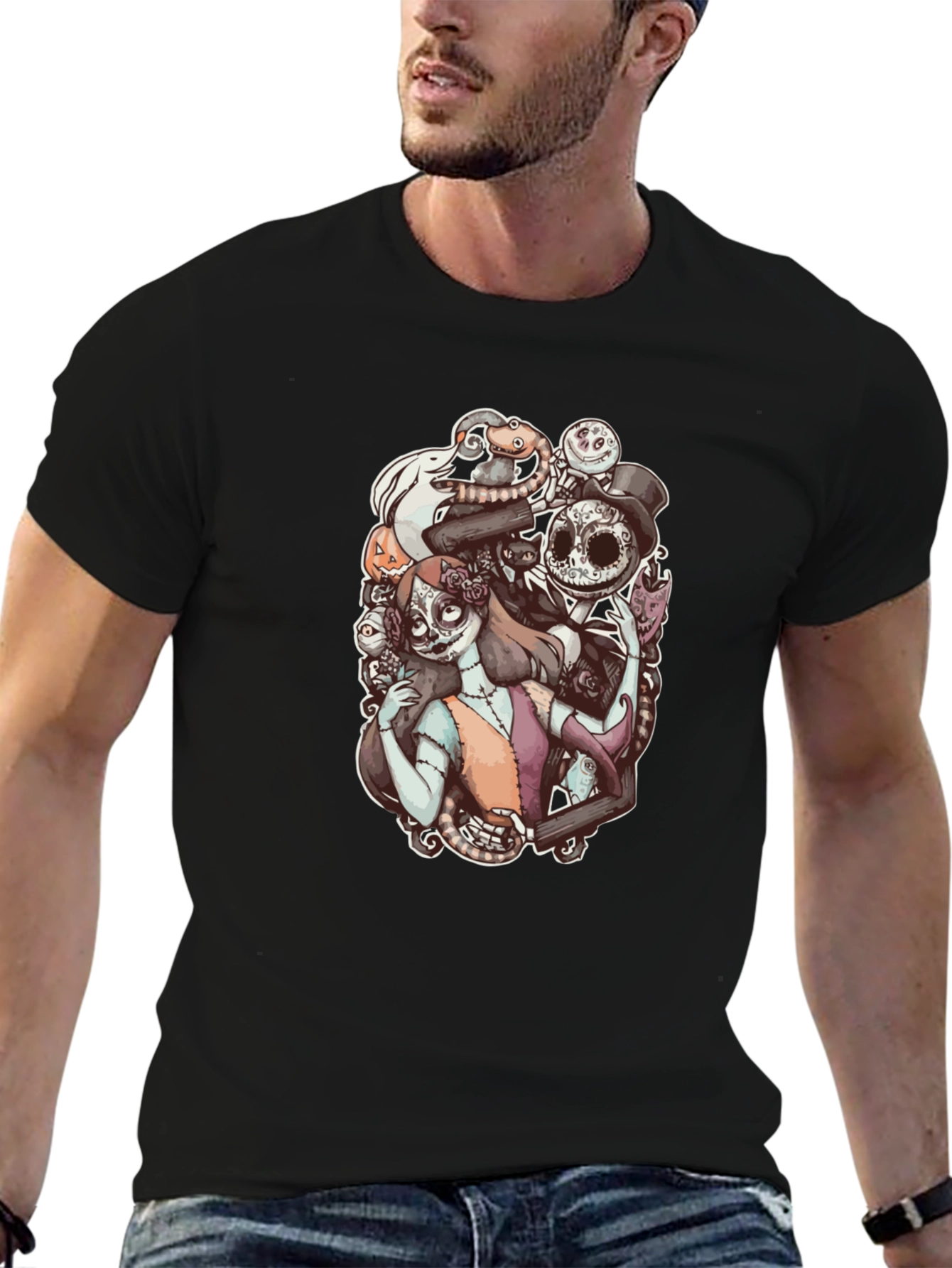 Nightmare Before Christmas Style T-Shirt