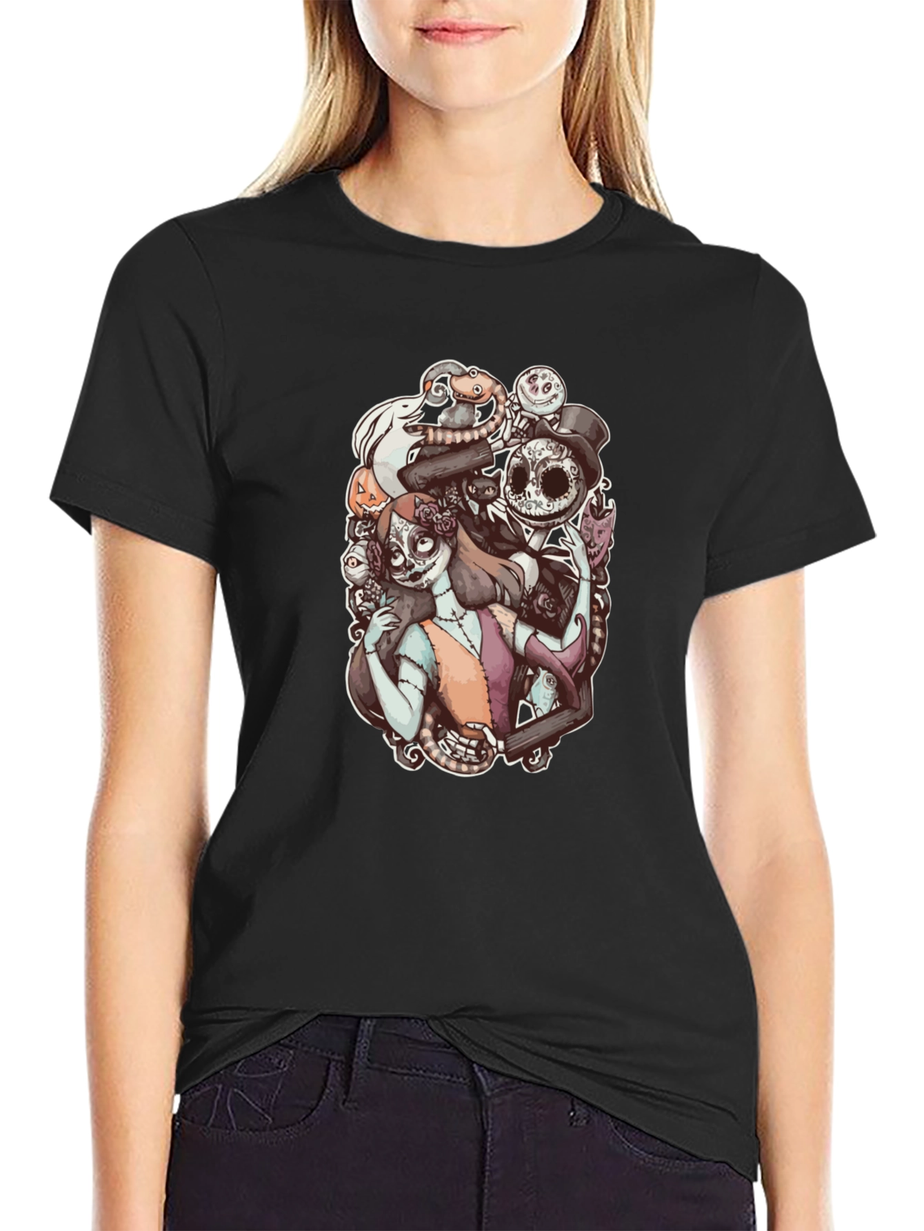 Nightmare Before Christmas Style T-Shirt