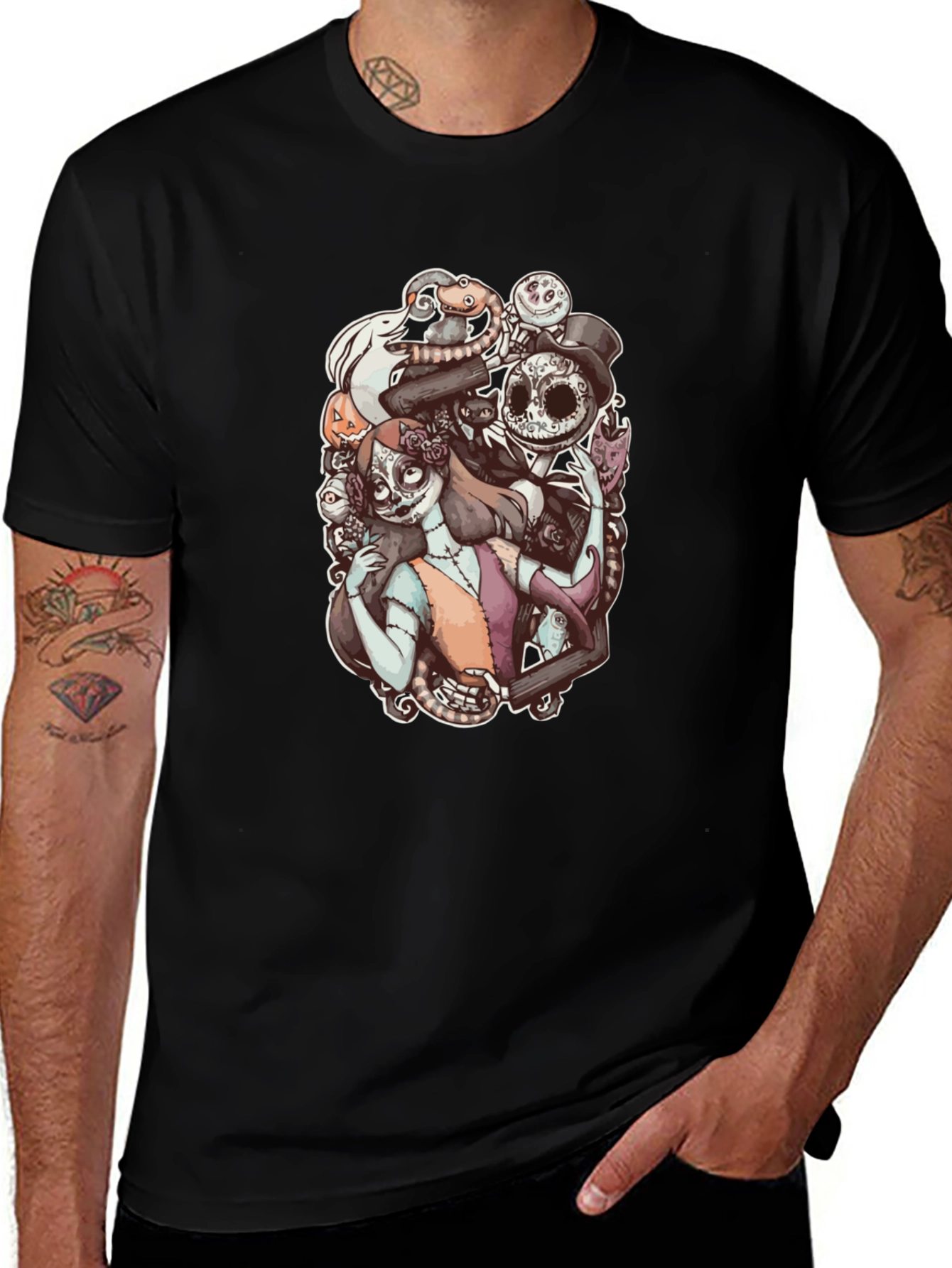 Nightmare Before Christmas Style T-Shirt