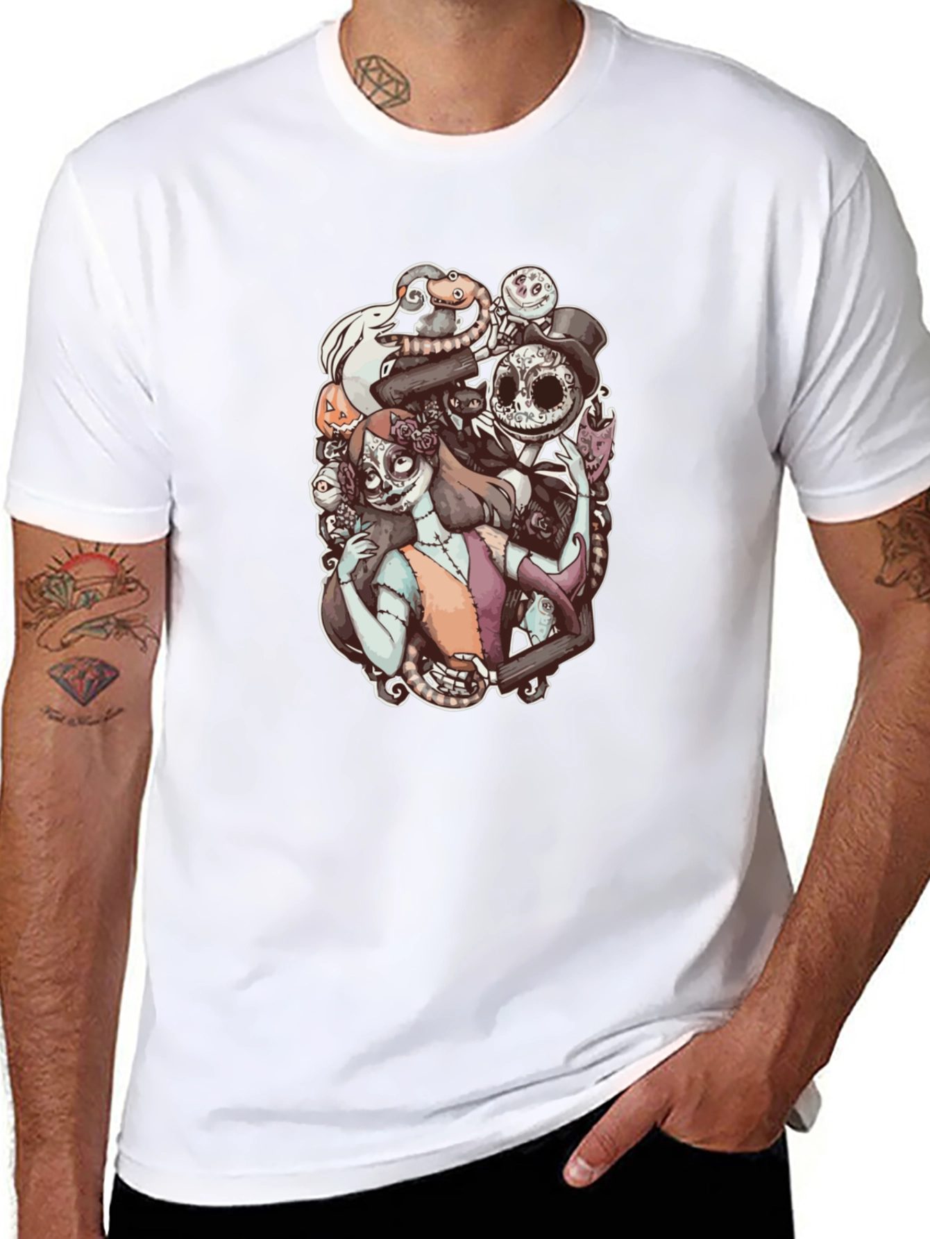 Nightmare Before Christmas Style T-Shirt