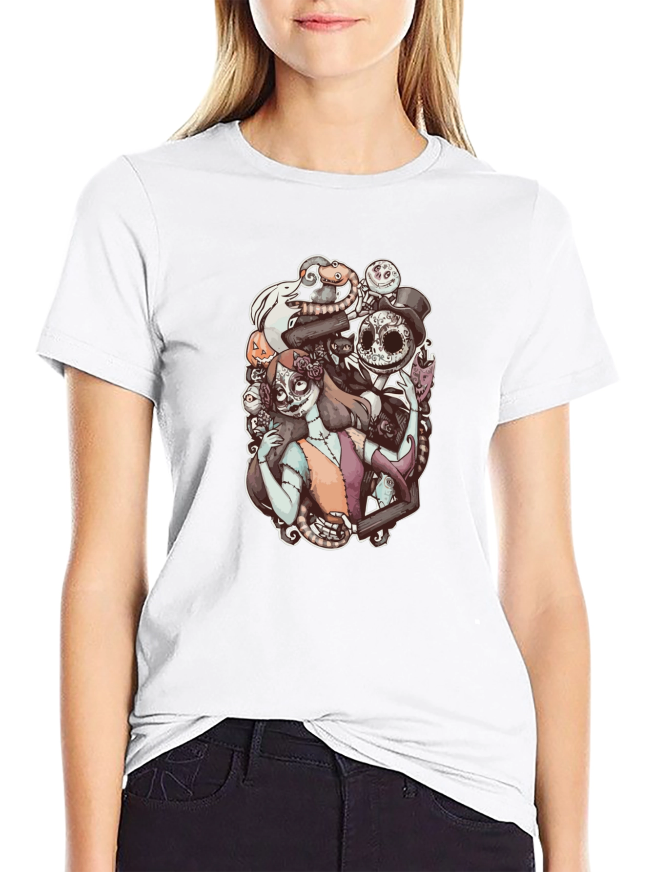 Nightmare Before Christmas Style T-Shirt