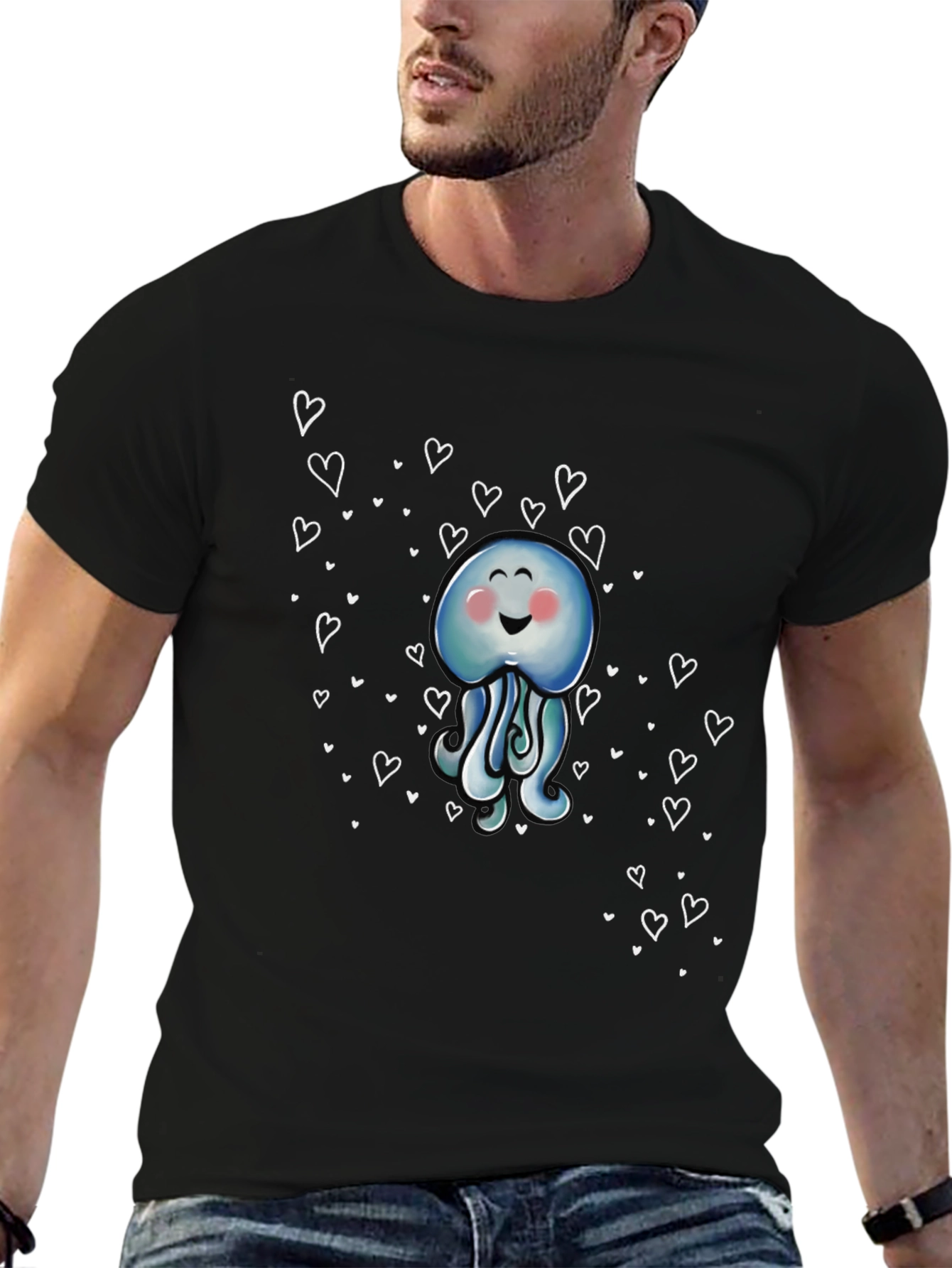 Cute Jellyfish Heart T-Shirt