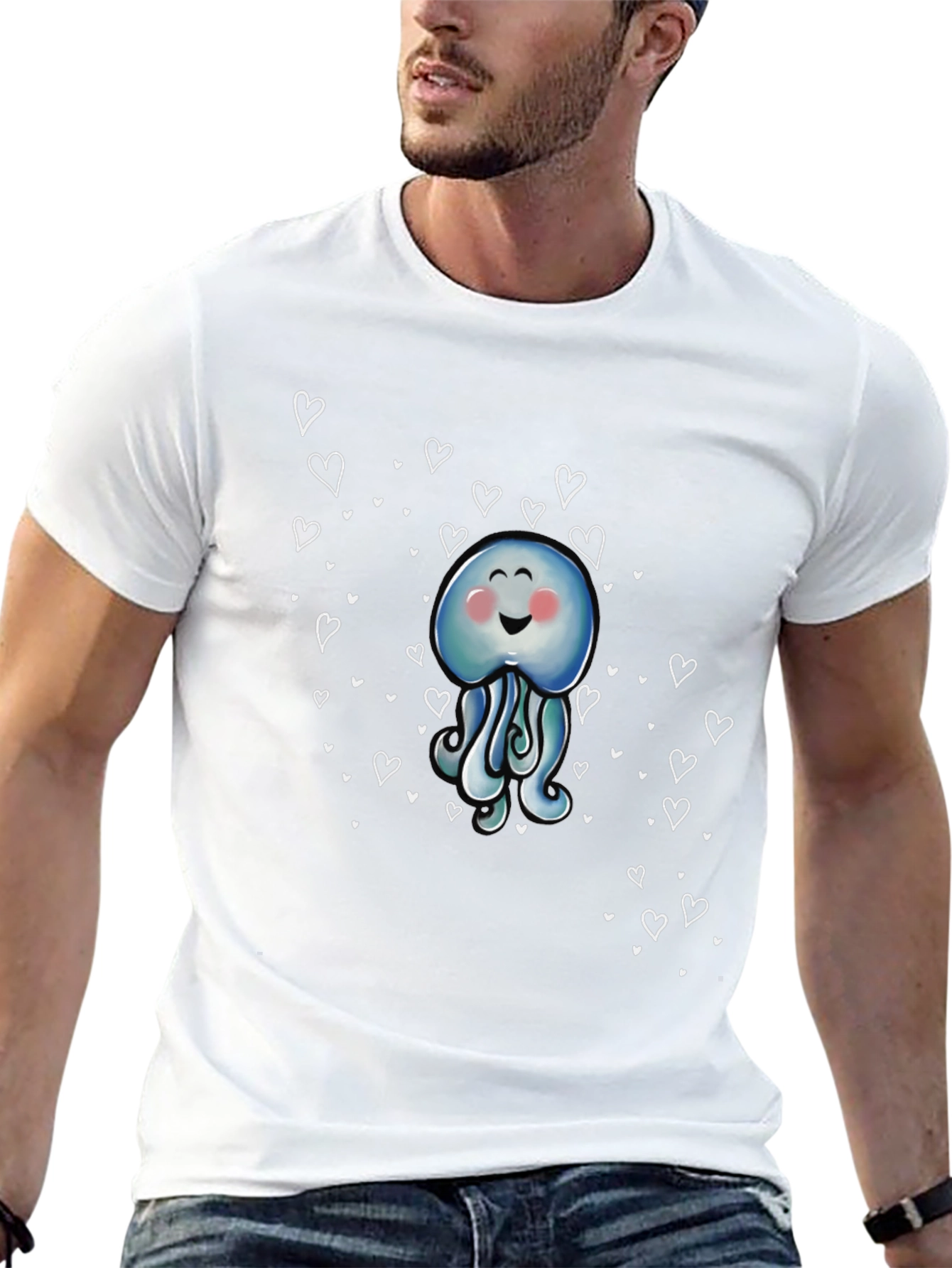 Cute Jellyfish Heart T-Shirt
