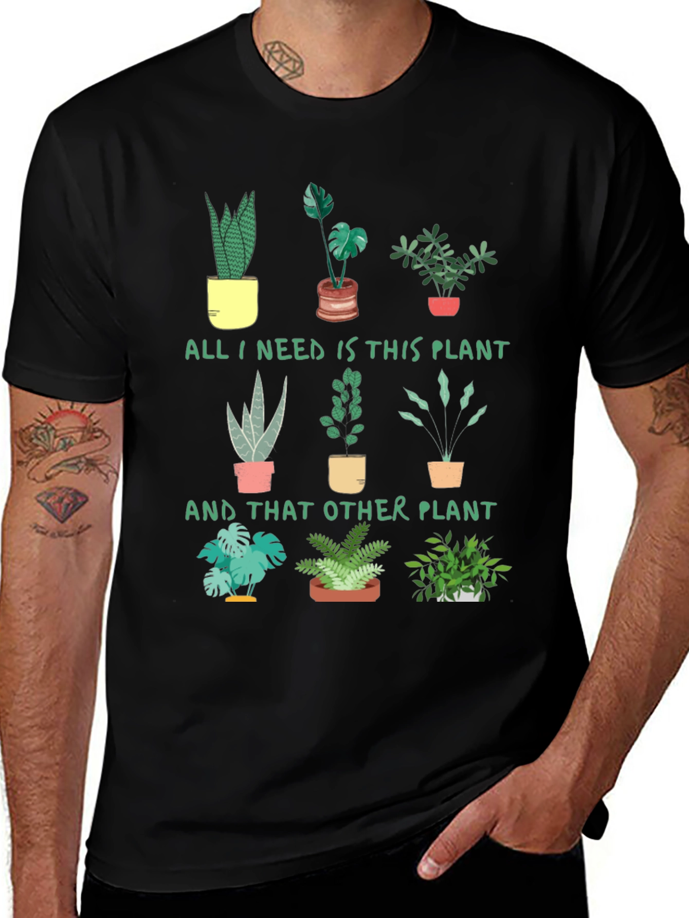 Plant Lover Graphic T-Shirt
