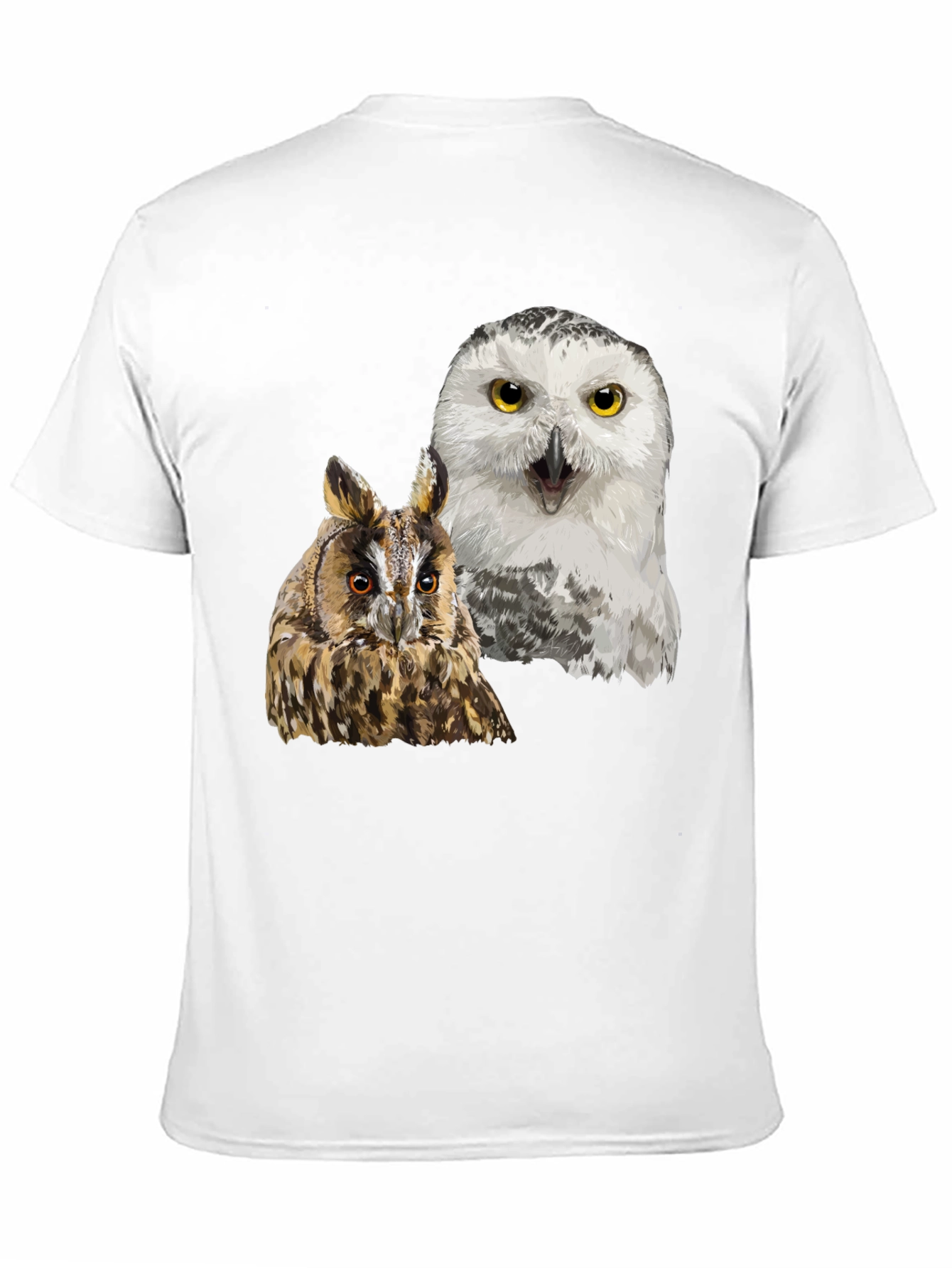 Owl Graphic Print T-Shirt