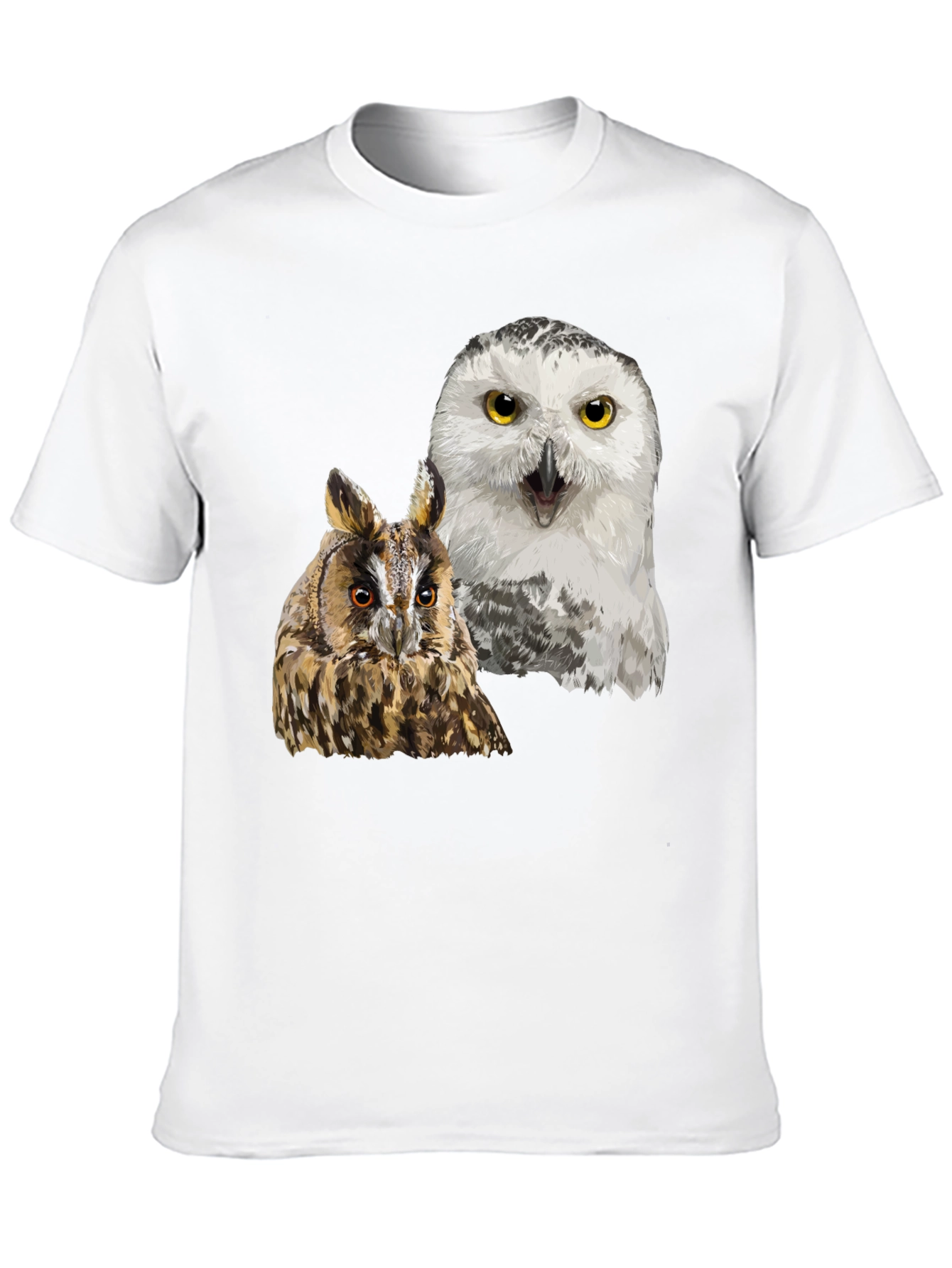 Owl Graphic Print T-Shirt