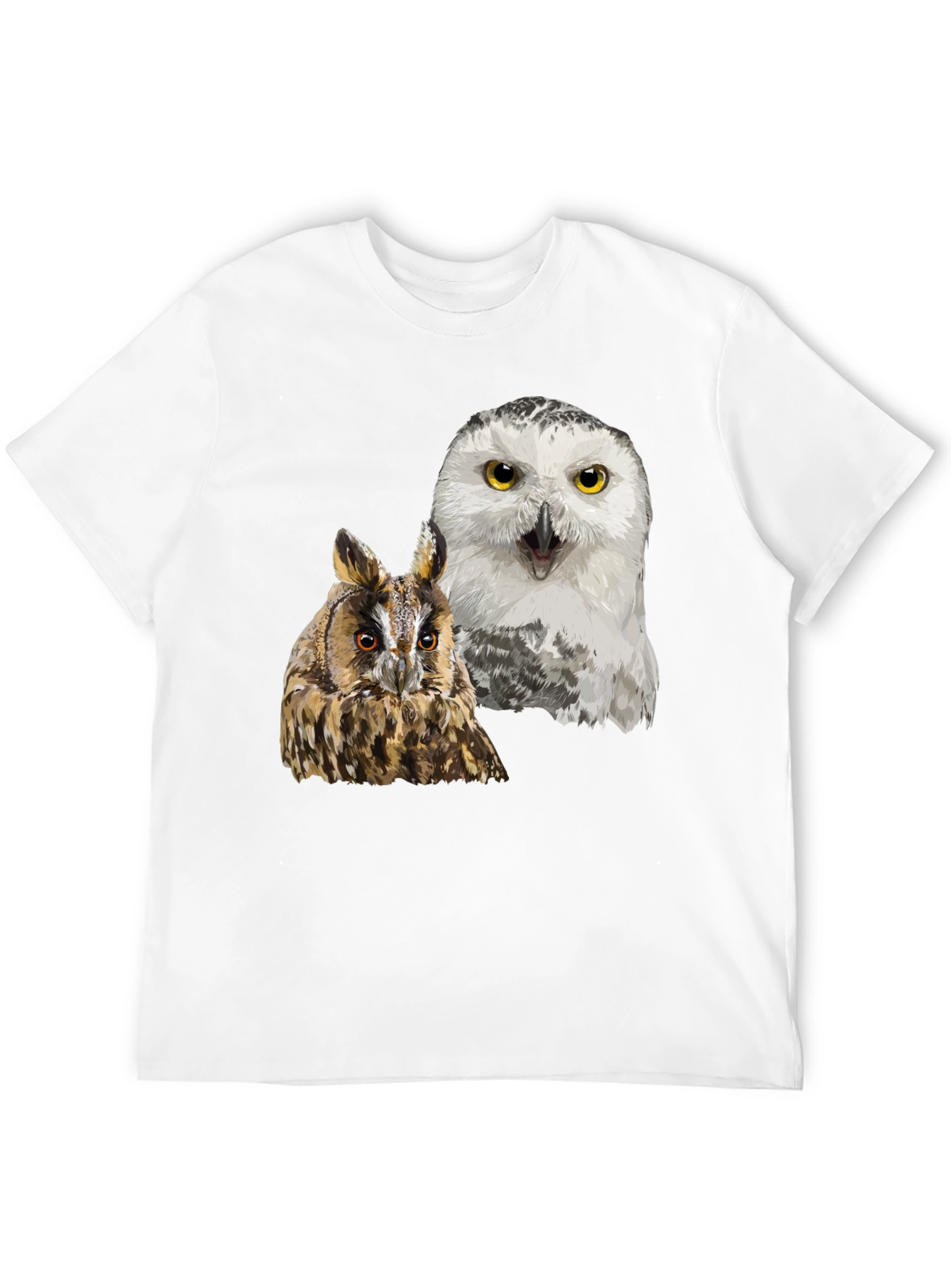 Owl Graphic Print T-Shirt