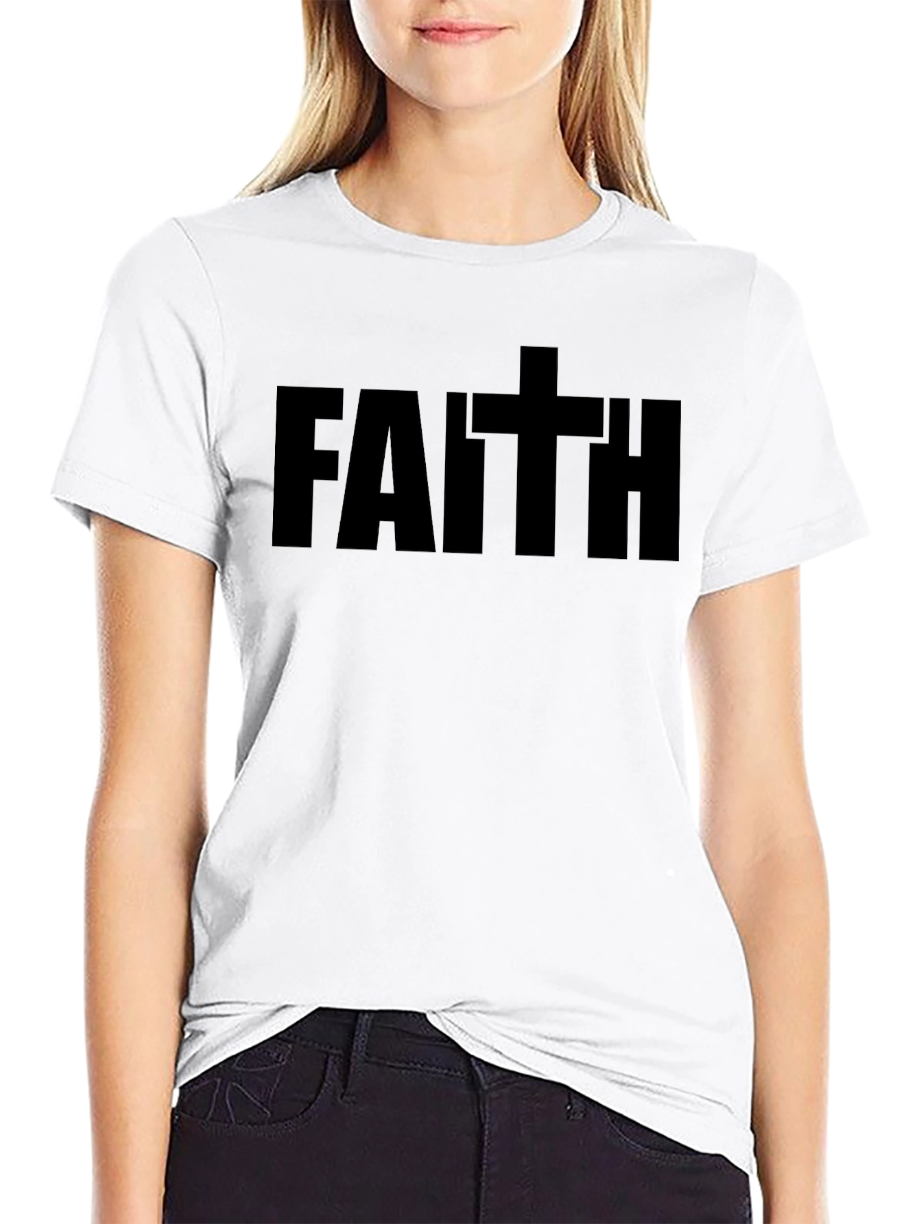 Faith Graphic T-Shirt - Religious Christian Tee