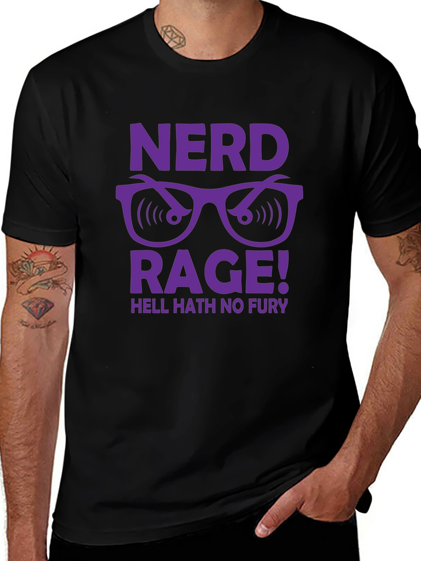 Nerd Rage T-Shirt - Geeky Graphic Tee