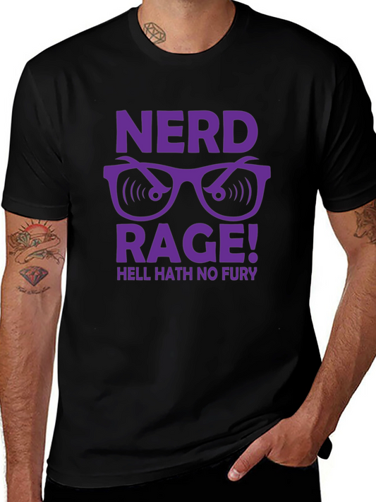 Nerd Rage T-Shirt - Geeky Graphic Tee