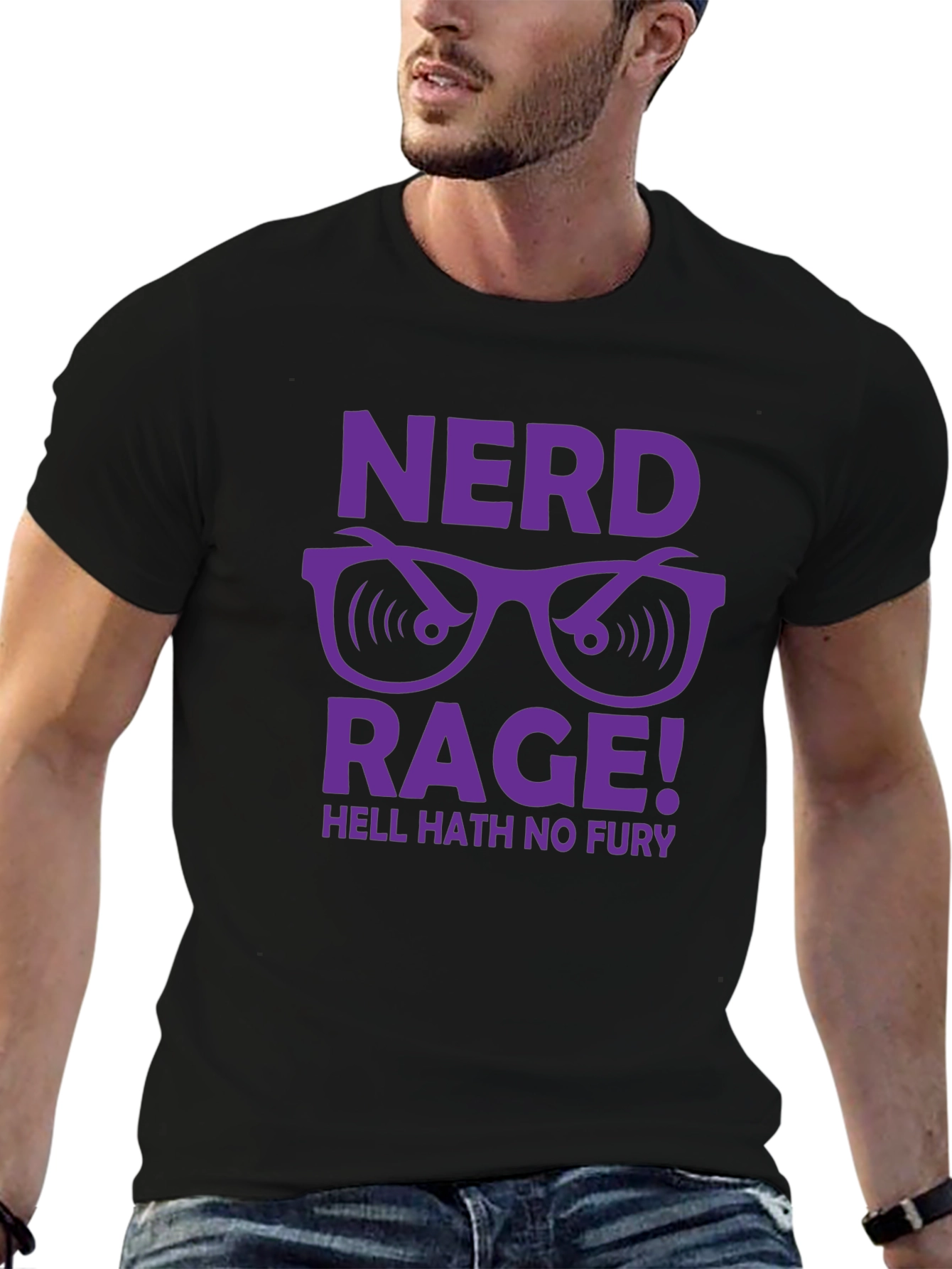 Nerd Rage T-Shirt - Geeky Graphic Tee