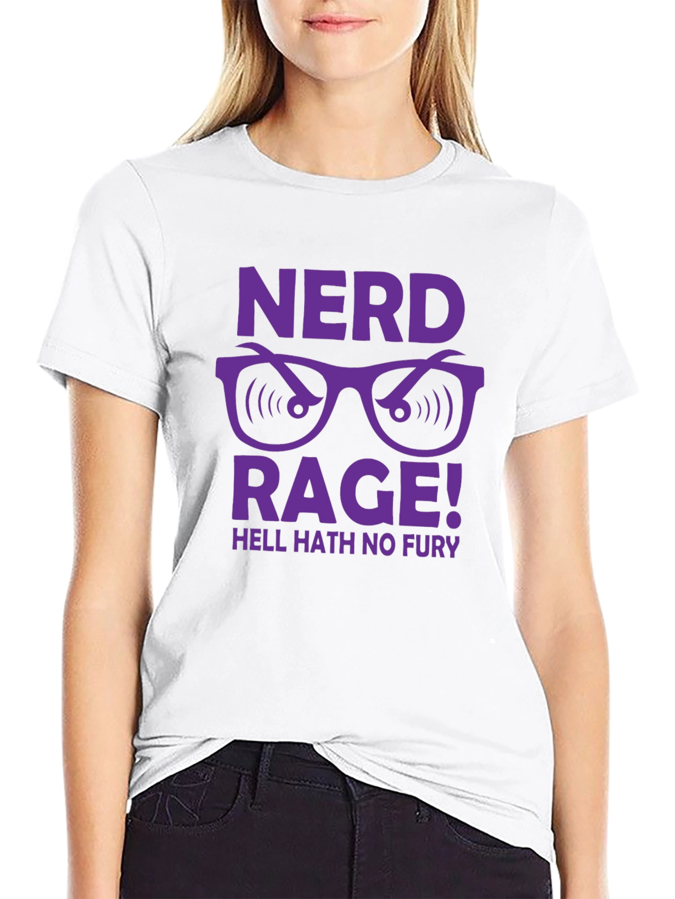 Nerd Rage T-Shirt - Geeky Graphic Tee