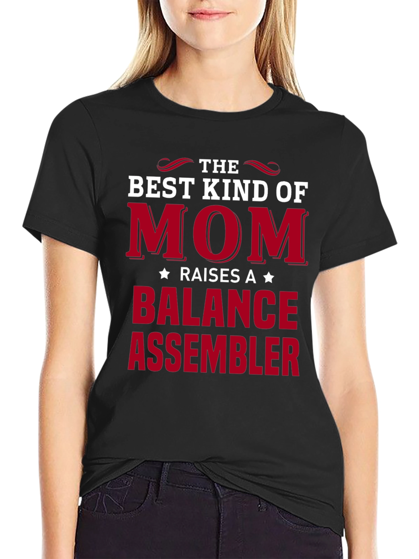 Best Kind of Mom Balance Assembler T-Shirt