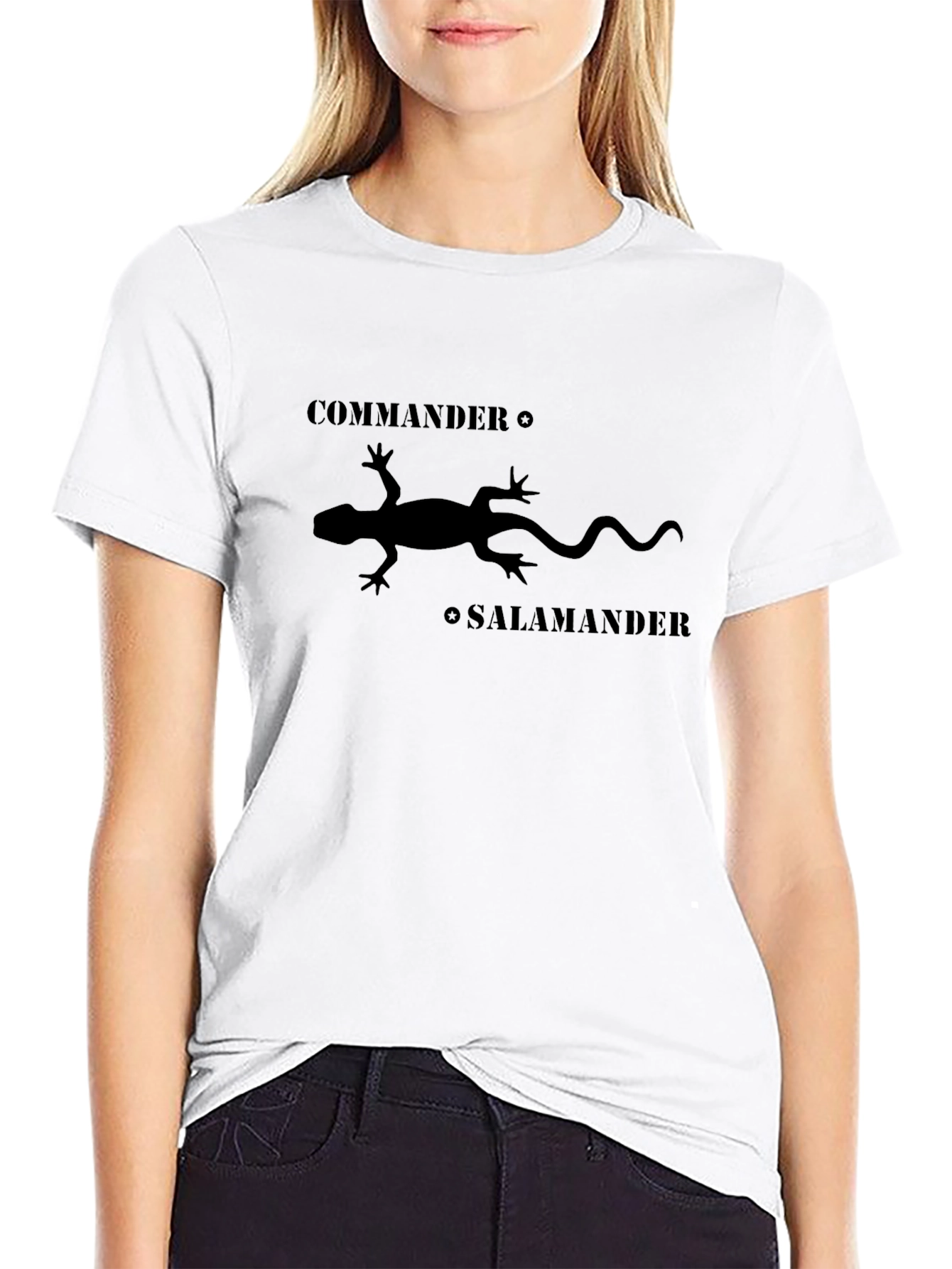 Commander Salamander Graphic T-Shirt