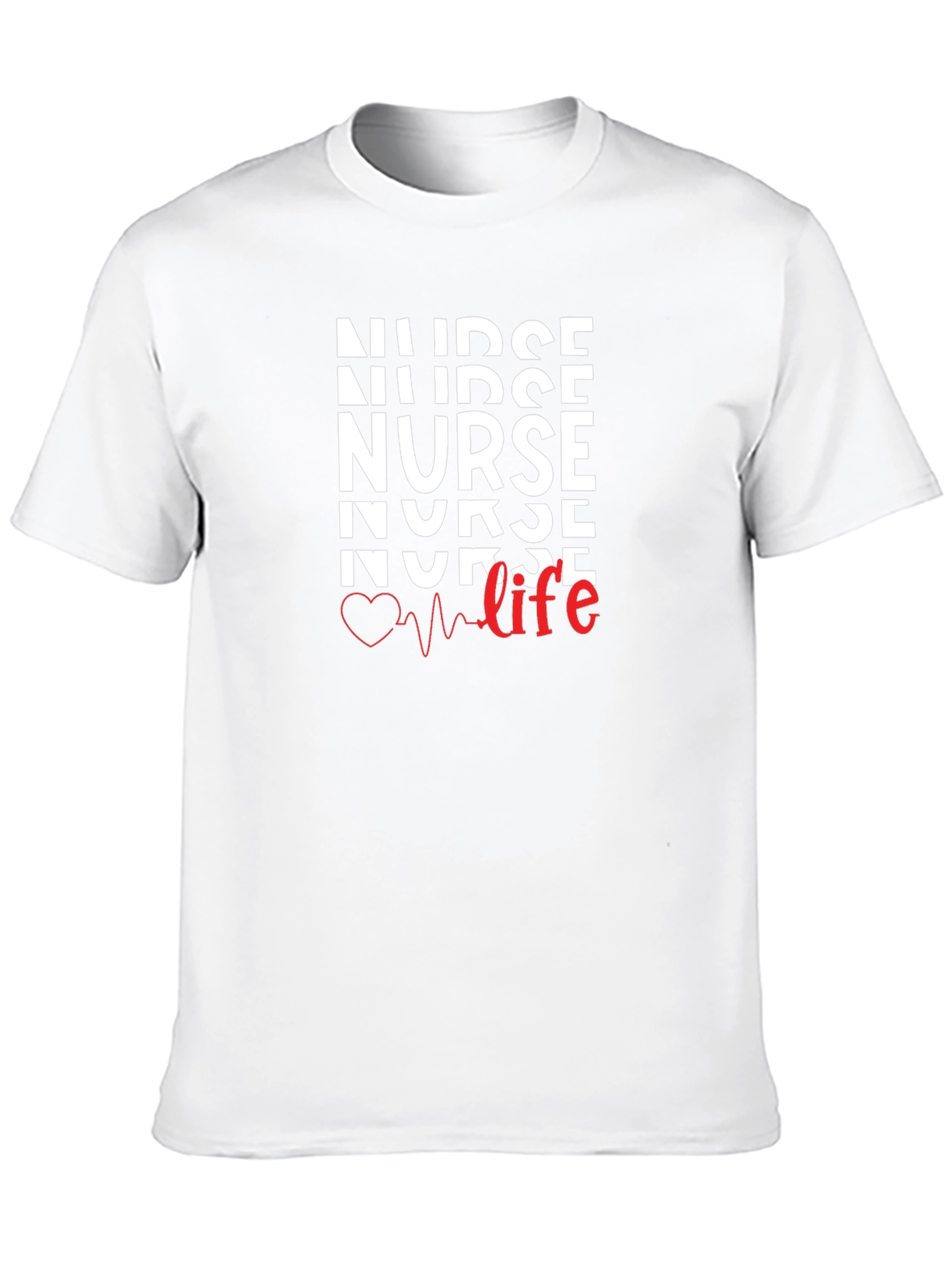 Nurse Life Graphic T-Shirt - Comfortable Everyday Wear