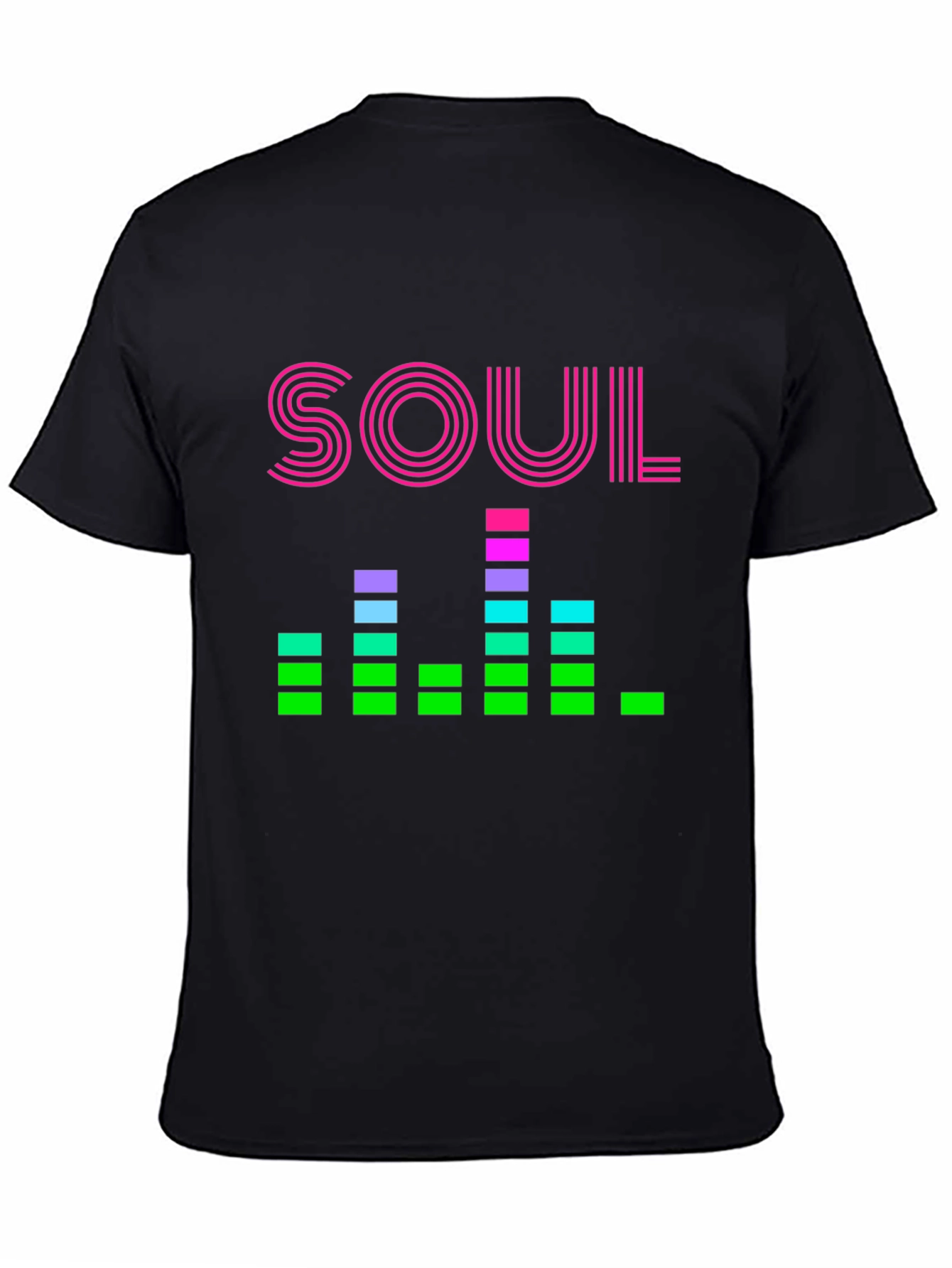 Retro Soul Music Graphic T-Shirt