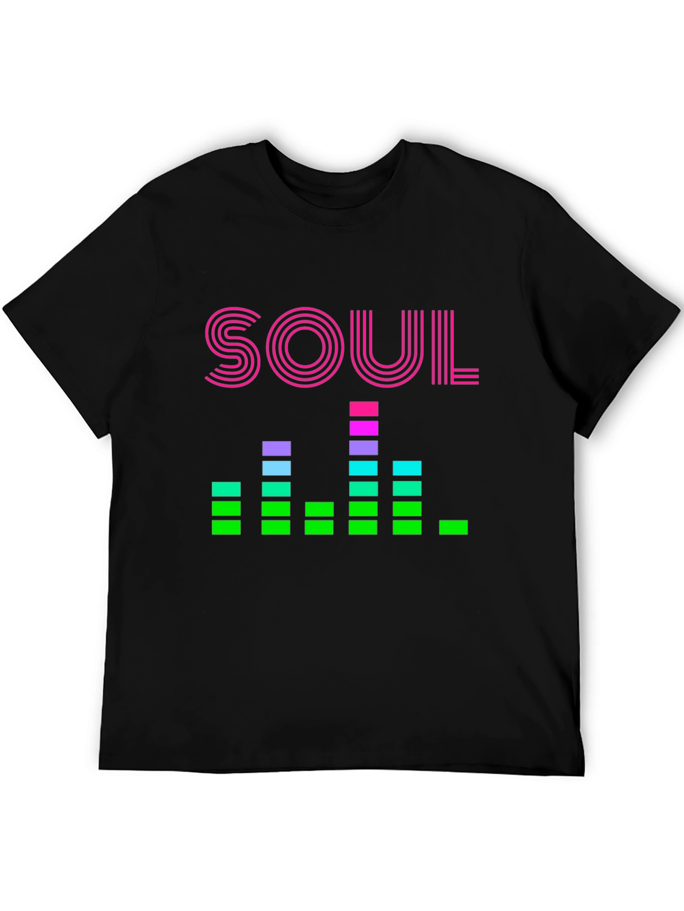 Retro Soul Music Graphic T-Shirt