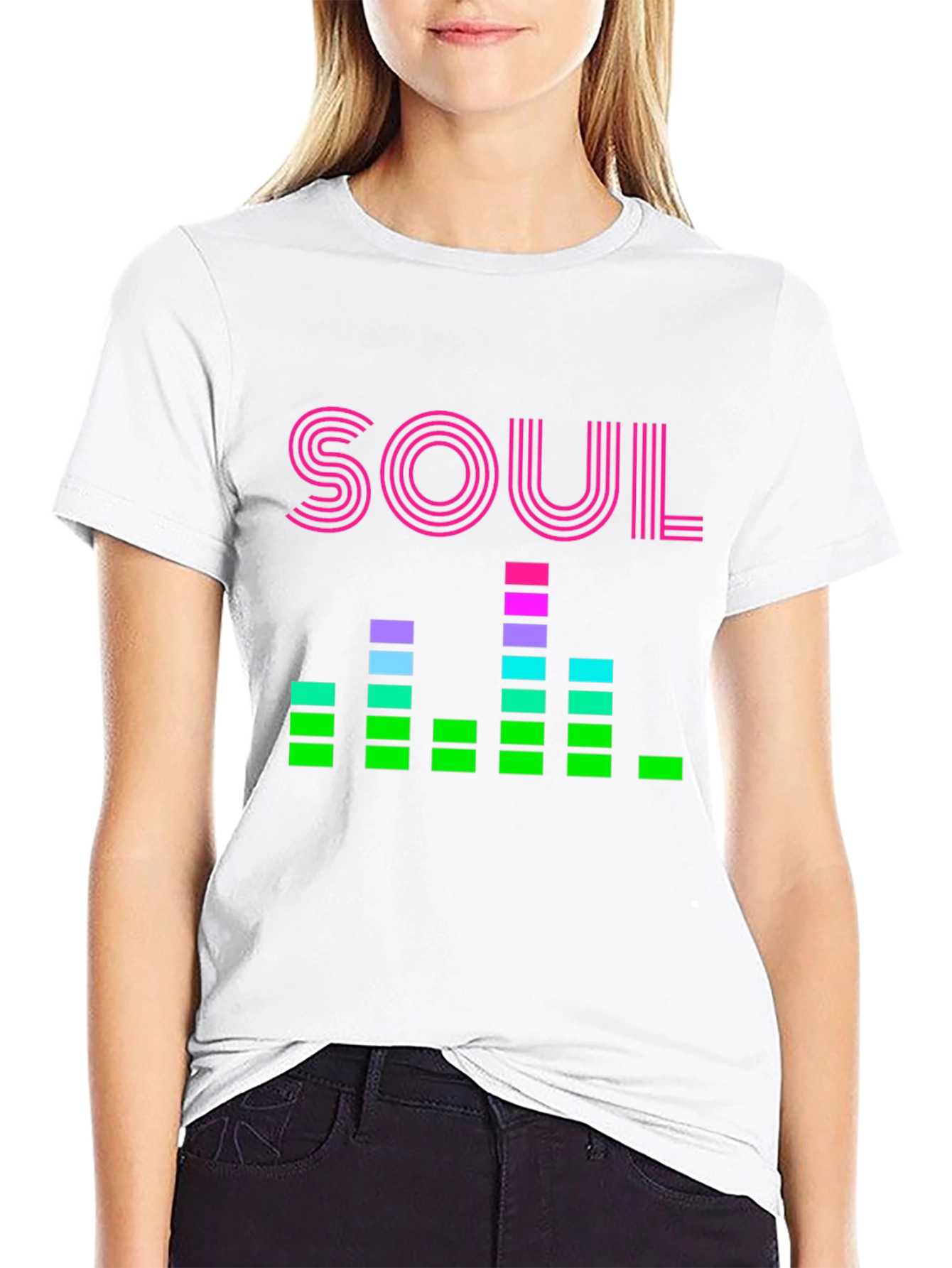 Retro Soul Music Graphic T-Shirt