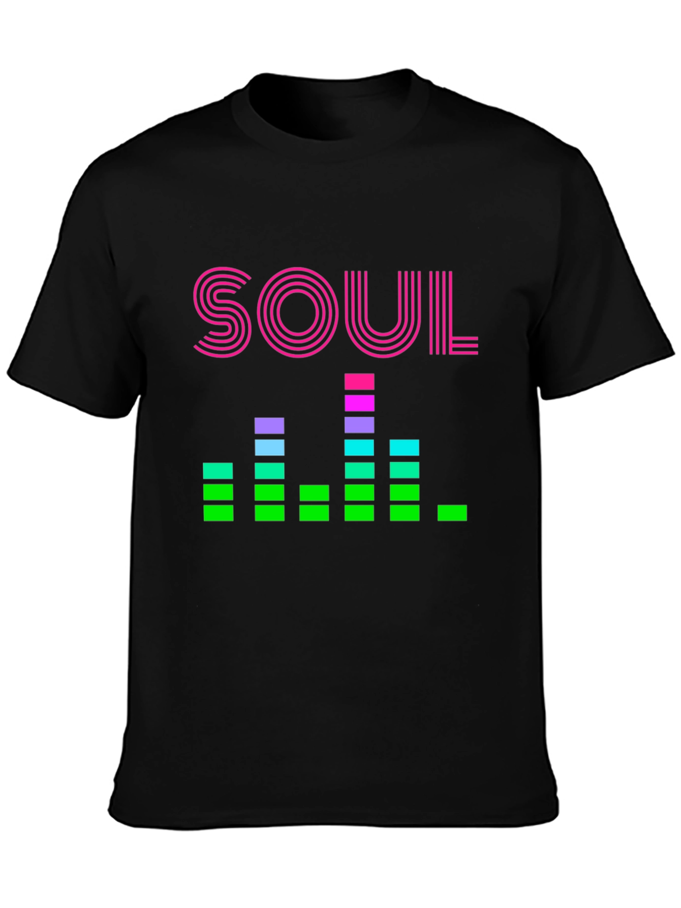 Retro Soul Music Graphic T-Shirt