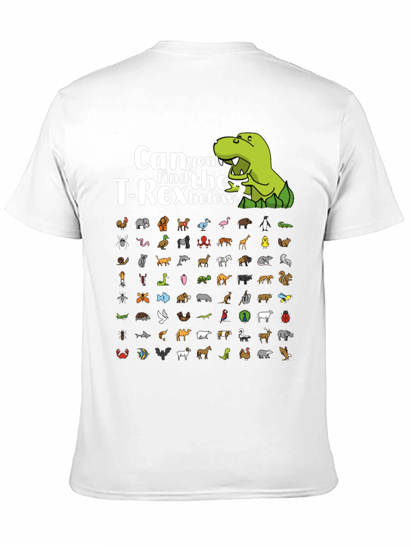 Find the T-Rex Animal Graphic T-Shirt