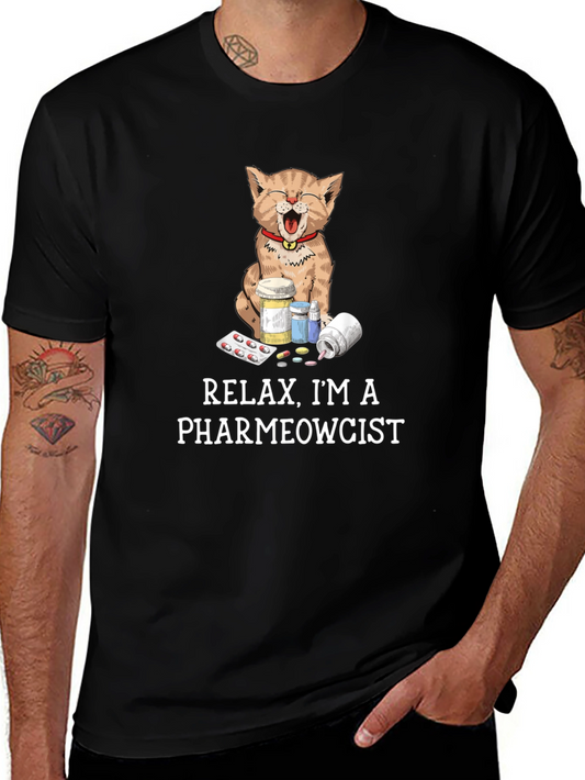 Pharmewcist Cat T-Shirt - Funny Veterinarian Tee