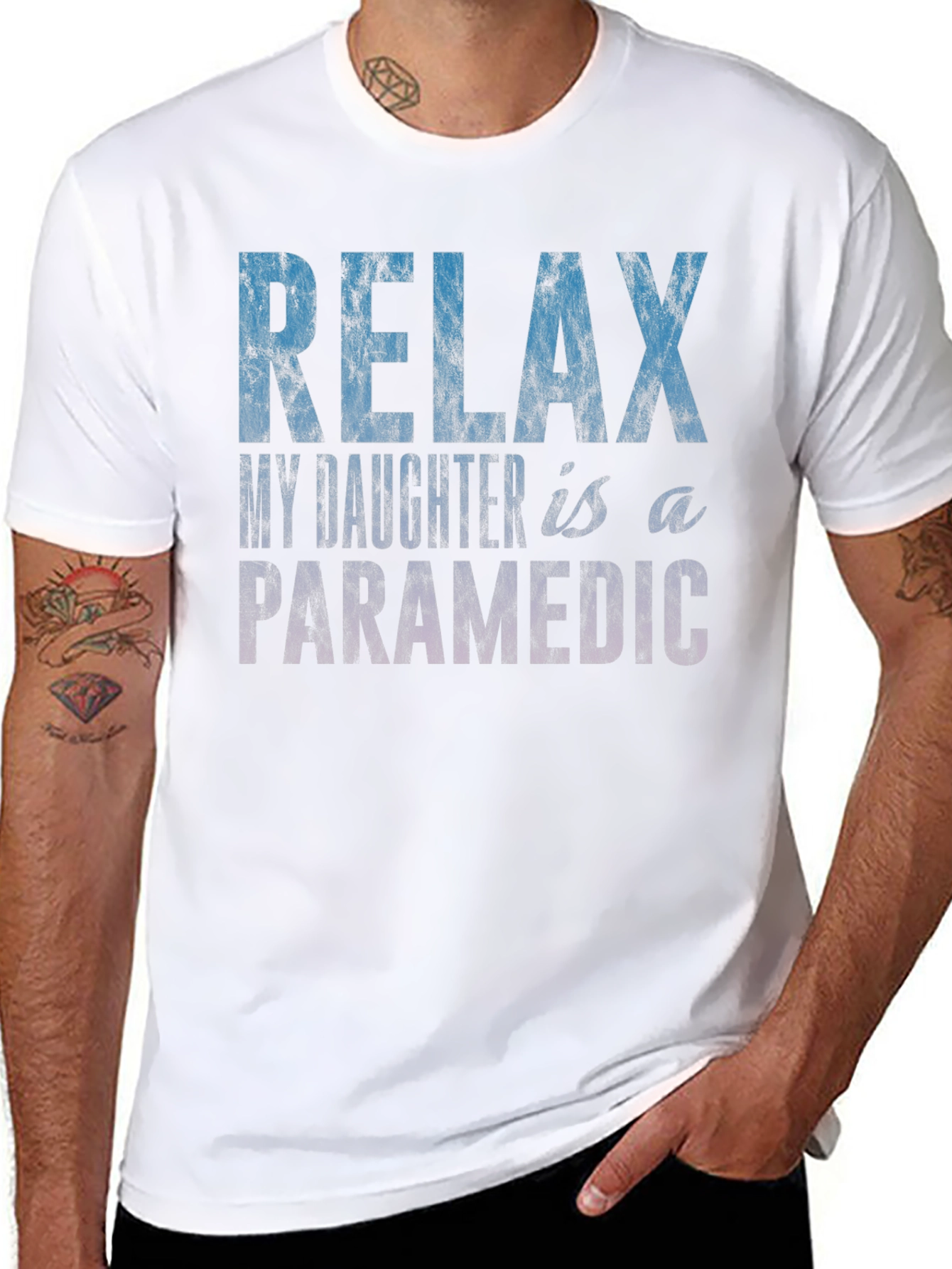 Relax My Daughter is a Paramedic T-Shirt