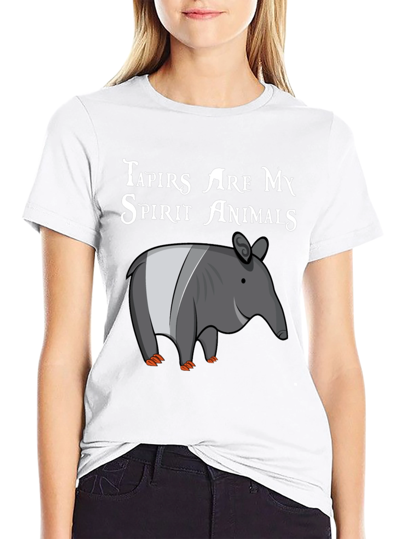Tapir Spirit Animal Graphic Tee