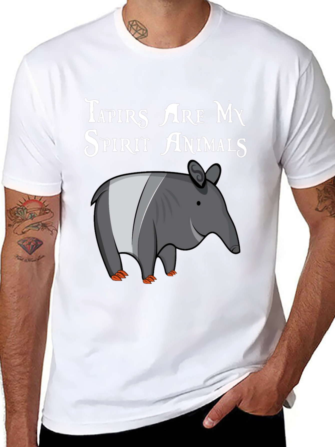 Tapir Spirit Animal Graphic Tee