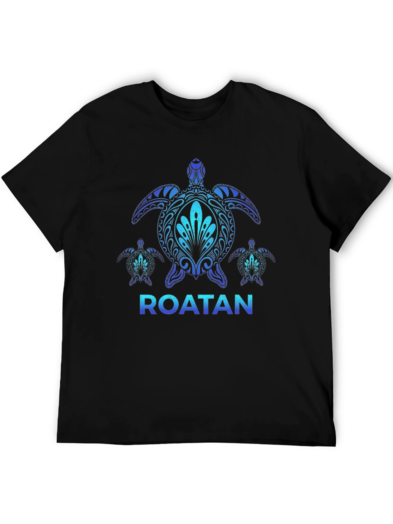 Roatan Turtle Graphic T-Shirt - Island Souvenir