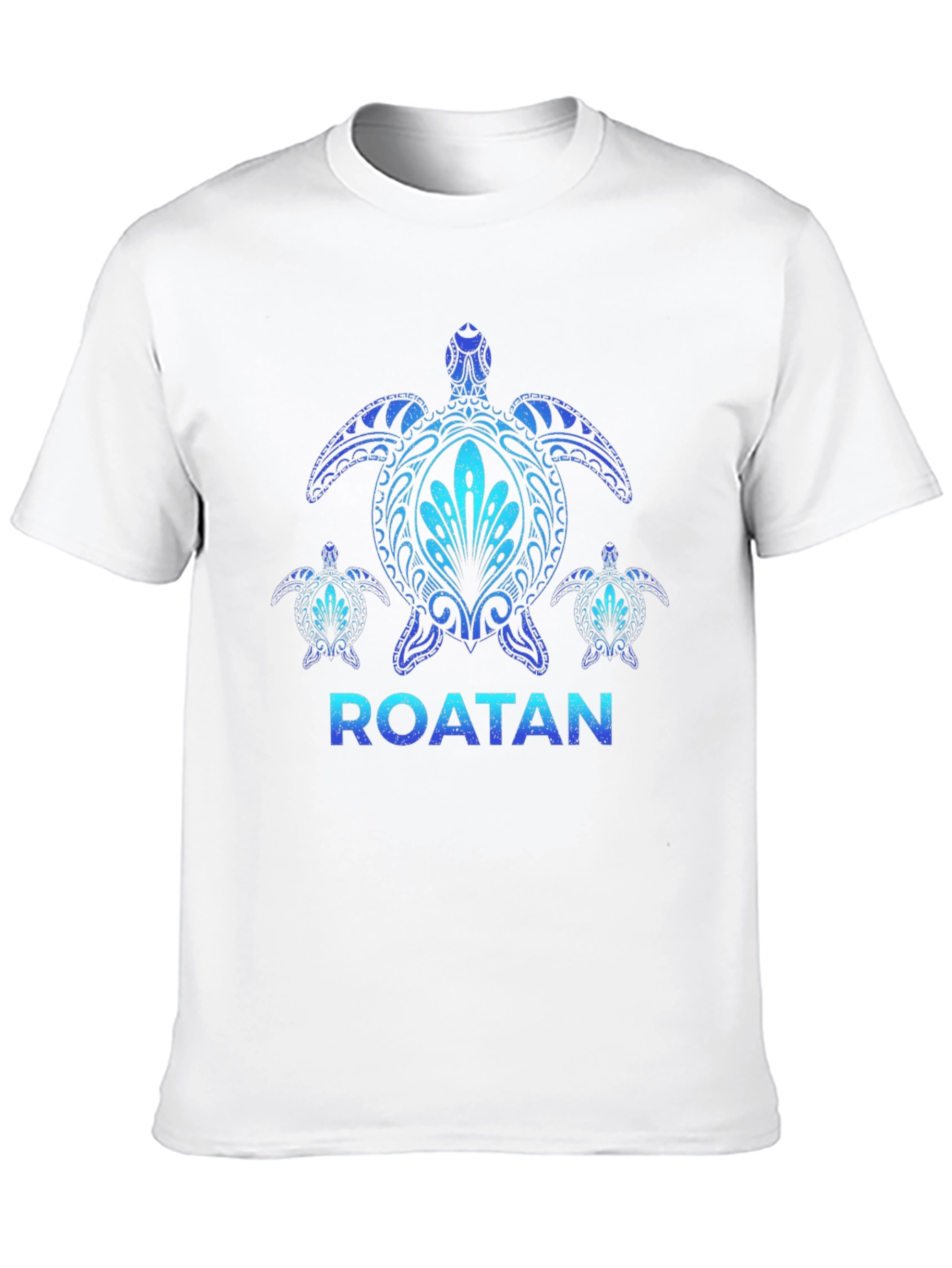 Roatan Turtle Graphic T-Shirt - Island Souvenir