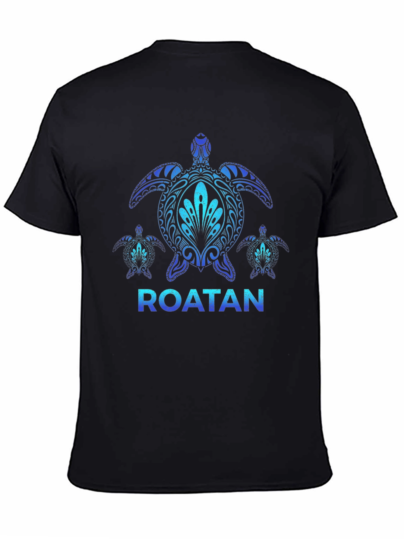 Roatan Turtle Graphic T-Shirt - Island Souvenir
