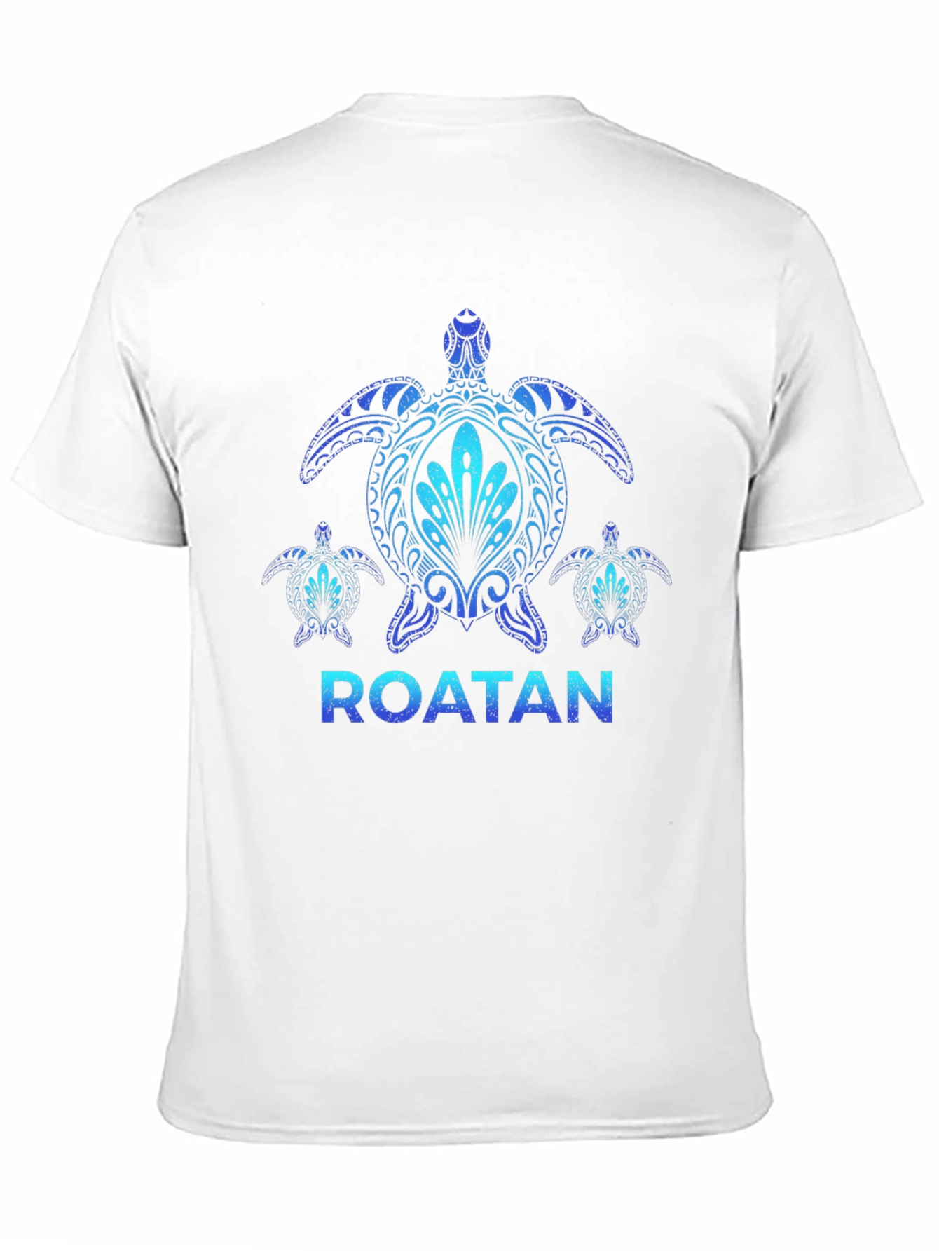 Roatan Turtle Graphic T-Shirt - Island Souvenir