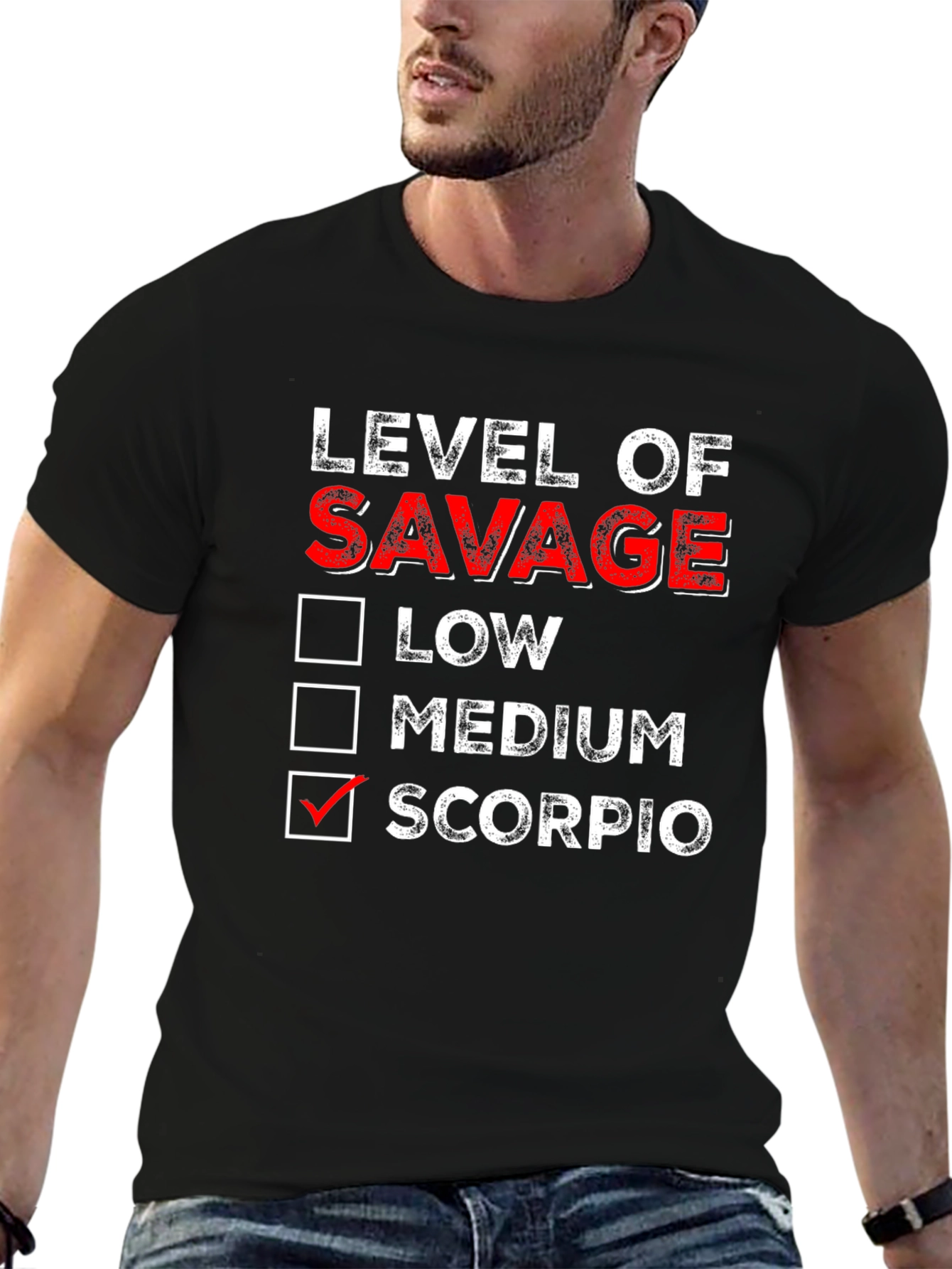Level of Savage Scorpio T-Shirt