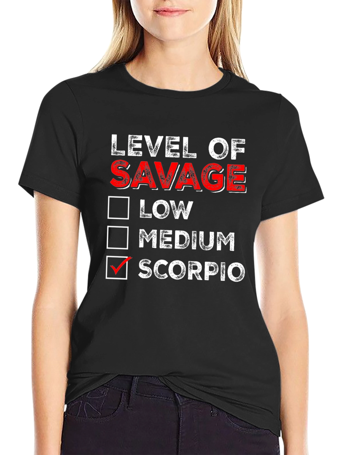Level of Savage Scorpio T-Shirt
