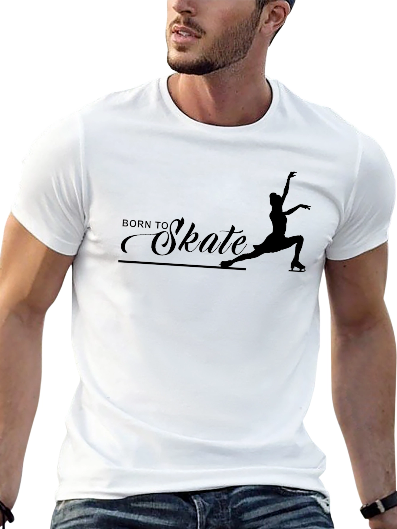 Born to Skate T-Shirt - Figure Skating Tee